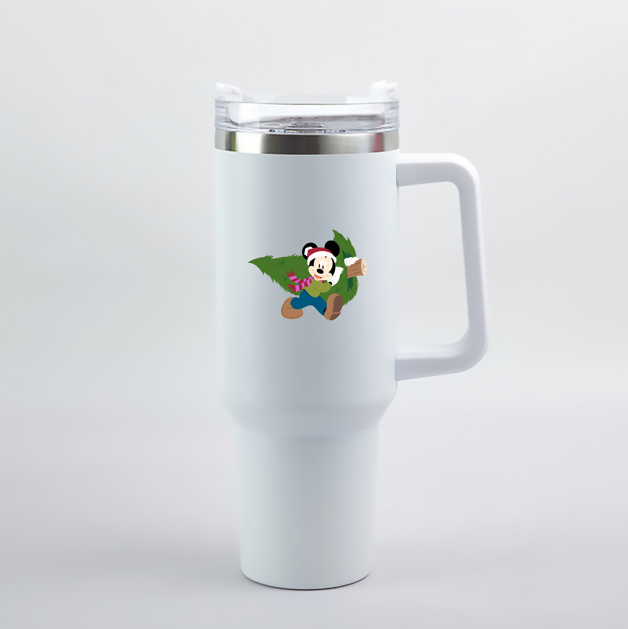 （画像用） ミッキーマウス Mickey Mouse 1200mL車用タンブラー（カラープリント）