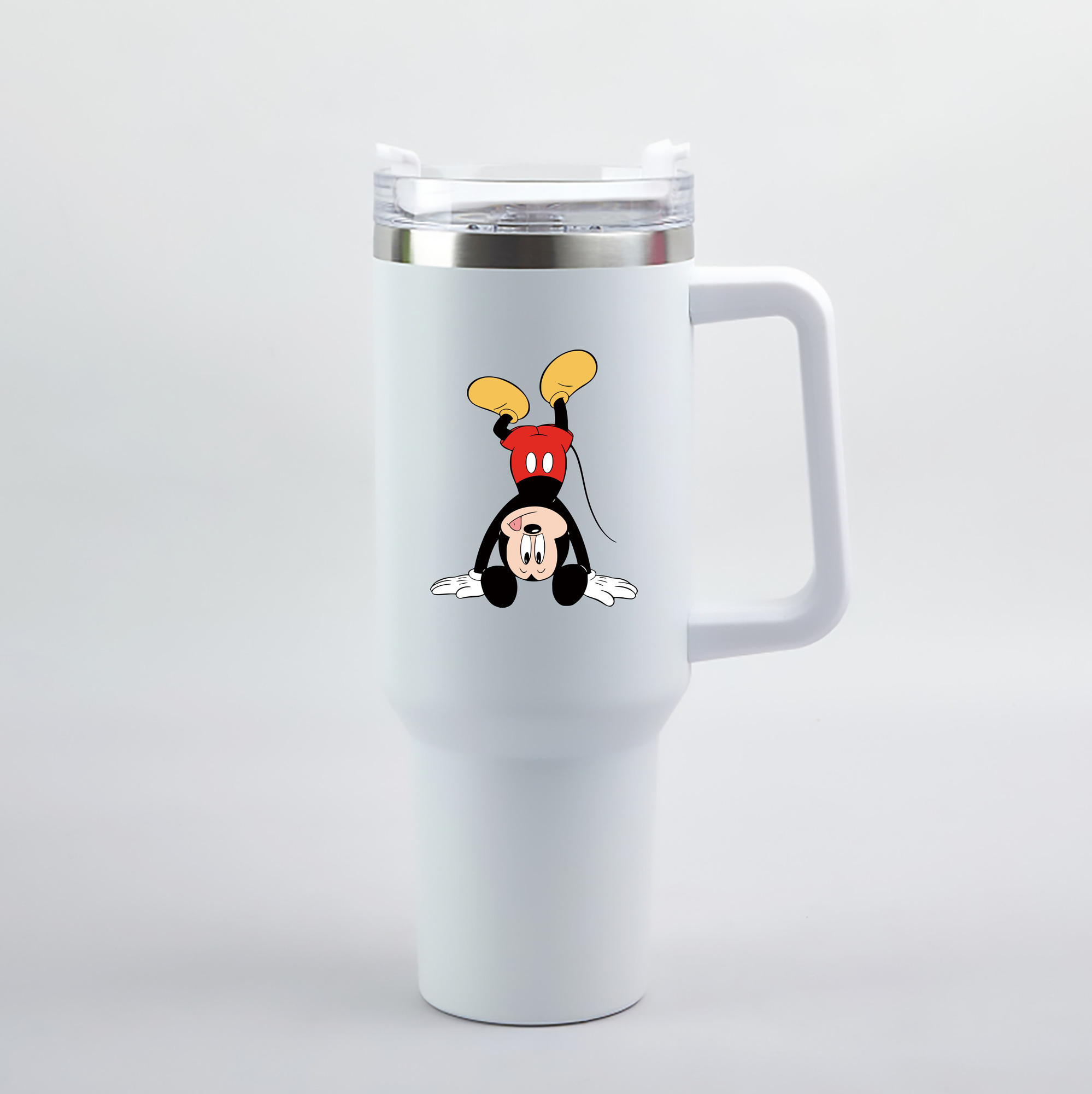 （画像用） ミッキーマウス Mickey Mouse 1200mL車用タンブラー（カラープリント）