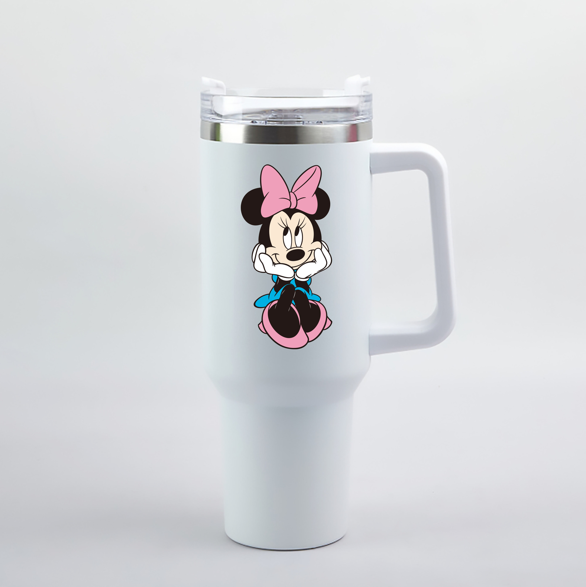 （画像用） ミッキーマウス Mickey Mouse 1200mL車用タンブラー（カラープリント）