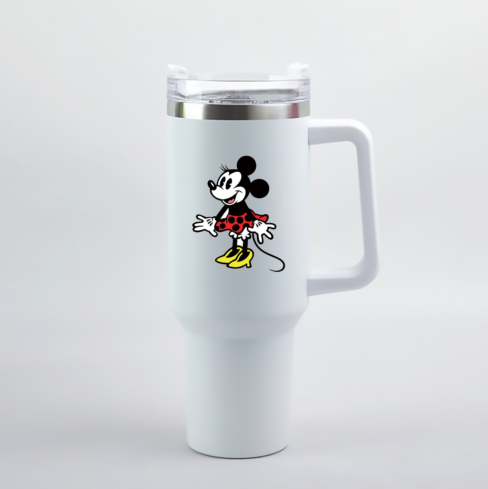 （画像用） ミッキーマウス Mickey Mouse 1200mL車用タンブラー（カラープリント）