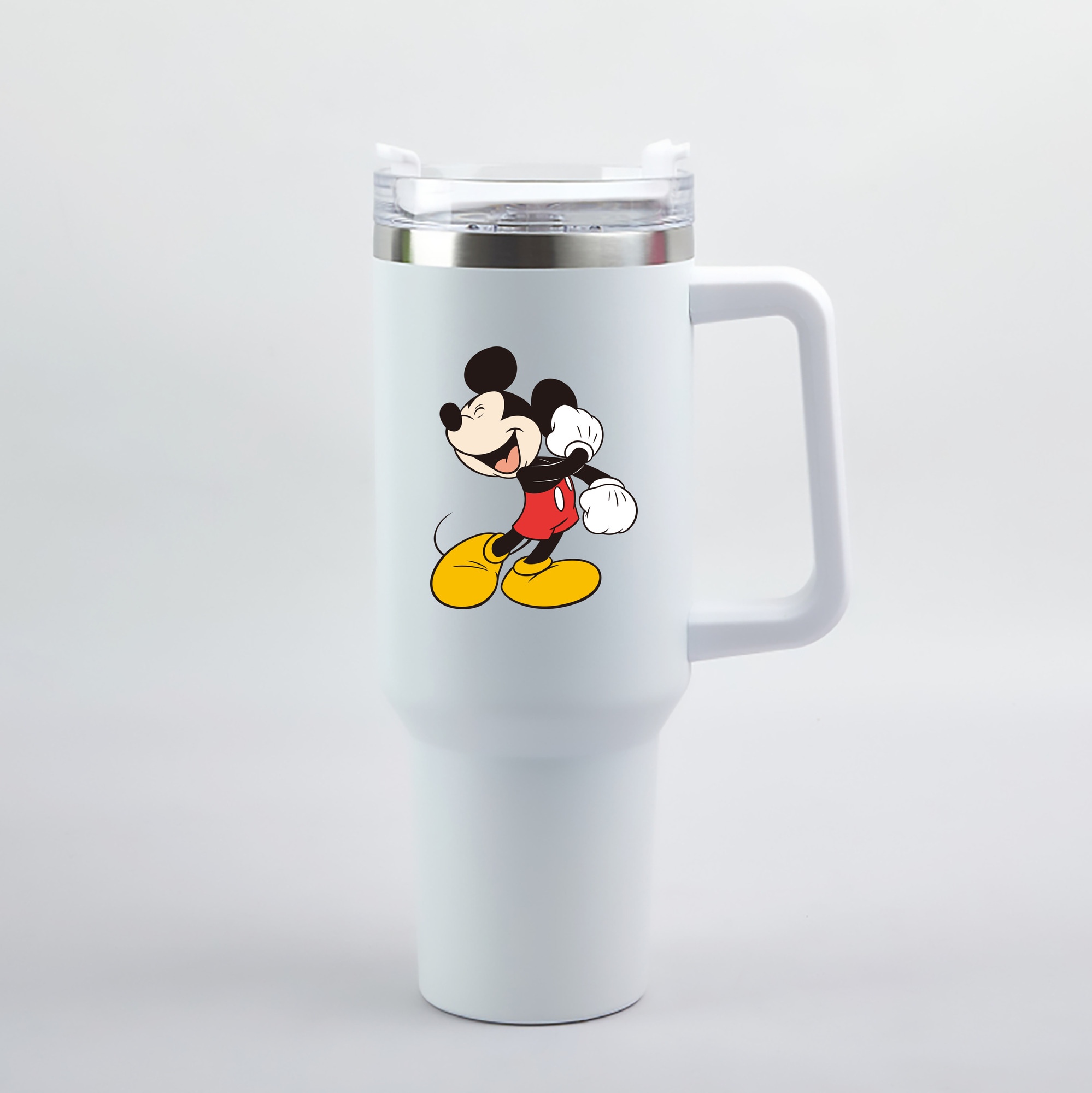 （画像用） ミッキーマウス Mickey Mouse 1200mL車用タンブラー（カラープリント）