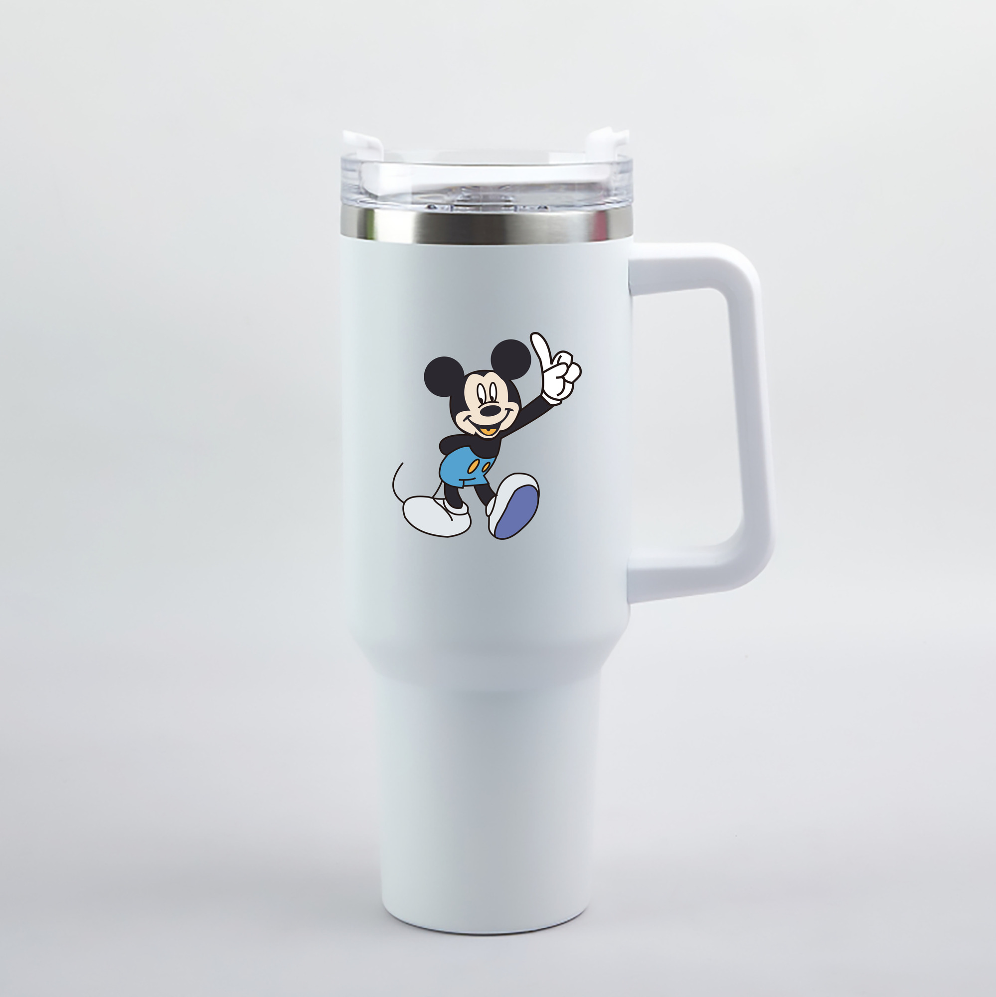 （画像用） ミッキーマウス Mickey Mouse 1200mL車用タンブラー（カラープリント）
