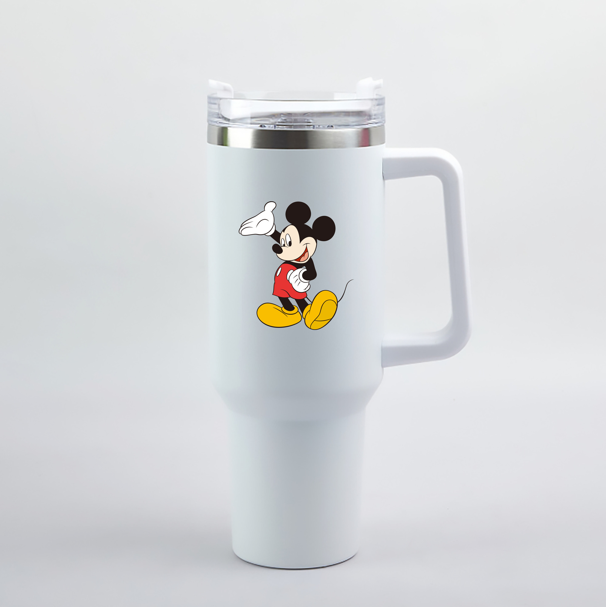 （画像用） ミッキーマウス Mickey Mouse 1200mL車用タンブラー（カラープリント）