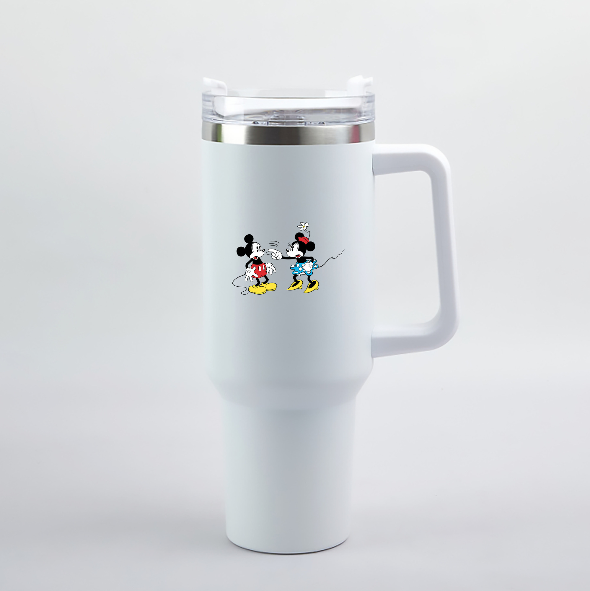 （画像用） ミッキーマウス Mickey Mouse 1200mL車用タンブラー（カラープリント）