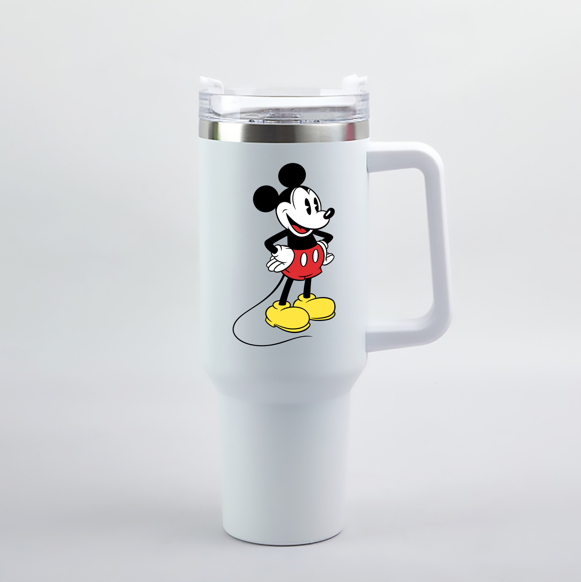 （画像用） ミッキーマウス Mickey Mouse 1200mL車用タンブラー（カラープリント）