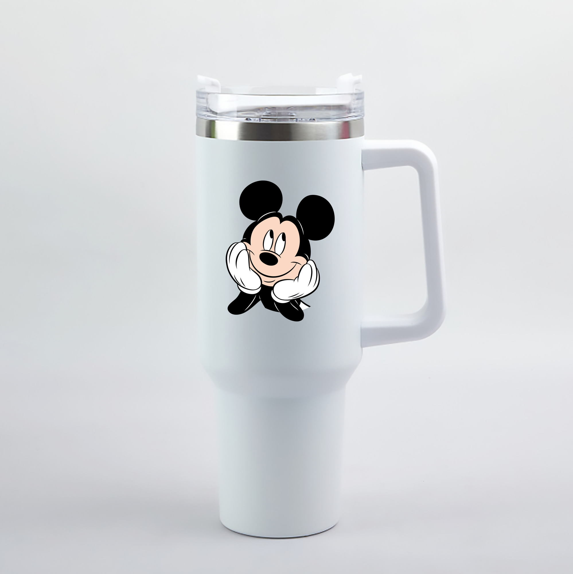 （画像用） ミッキーマウス Mickey Mouse 1200mL車用タンブラー（カラープリント）