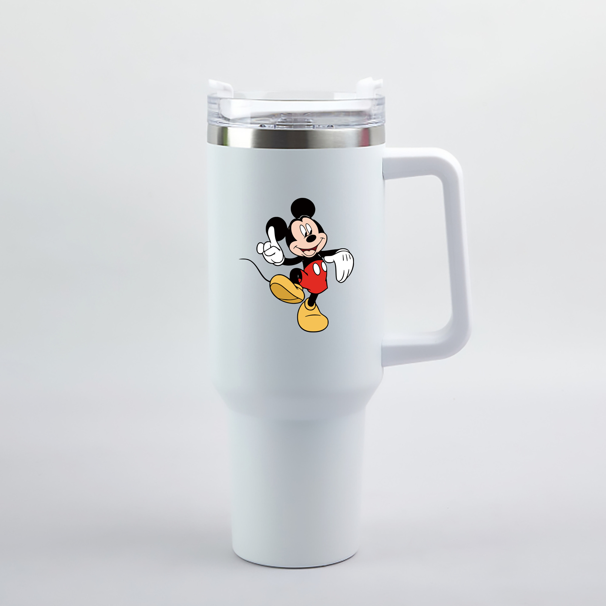 （画像用） ミッキーマウス Mickey Mouse 1200mL車用タンブラー（カラープリント）