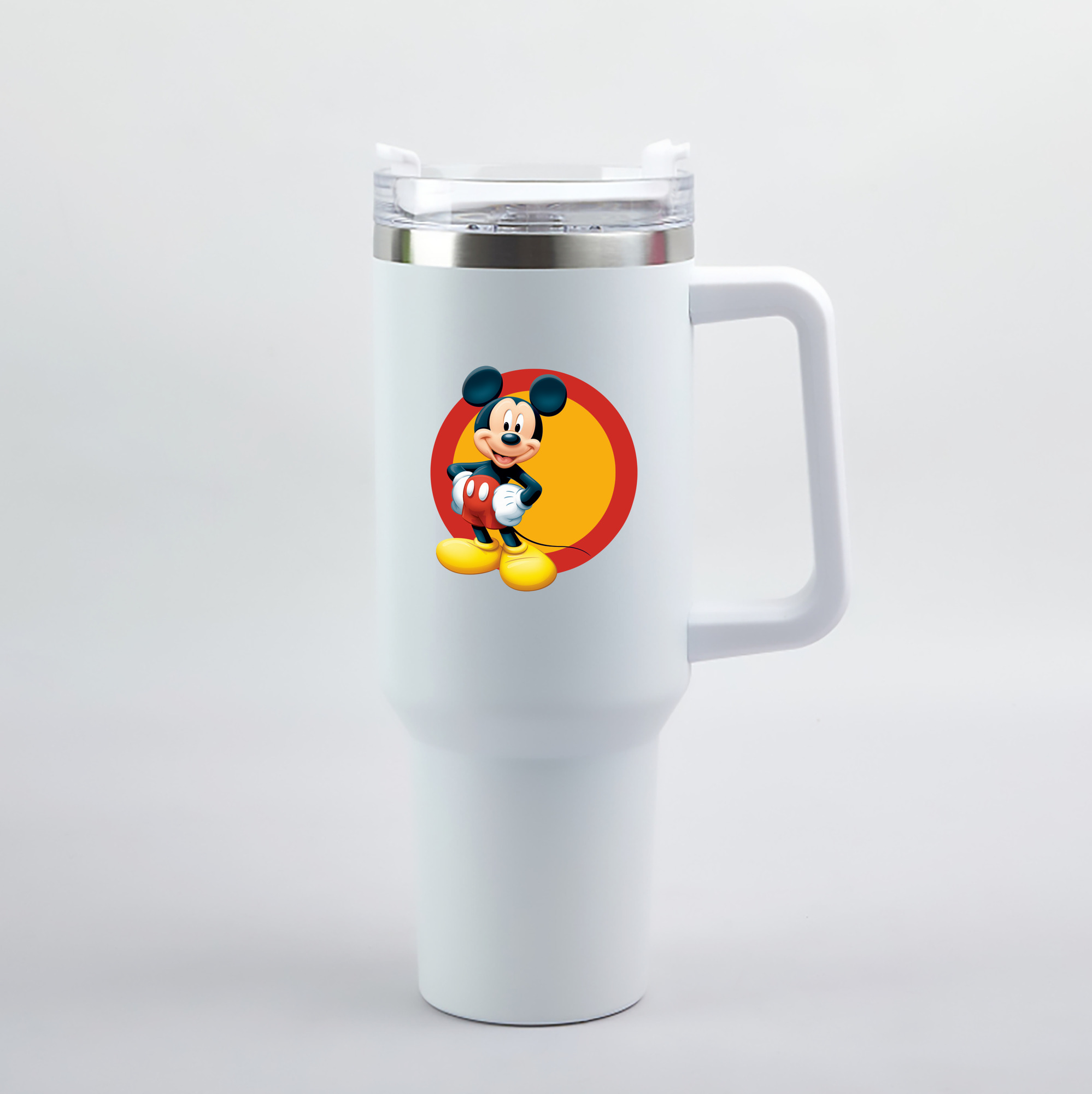 （画像用） ミッキーマウス Mickey Mouse 1200mL車用タンブラー（カラープリント）
