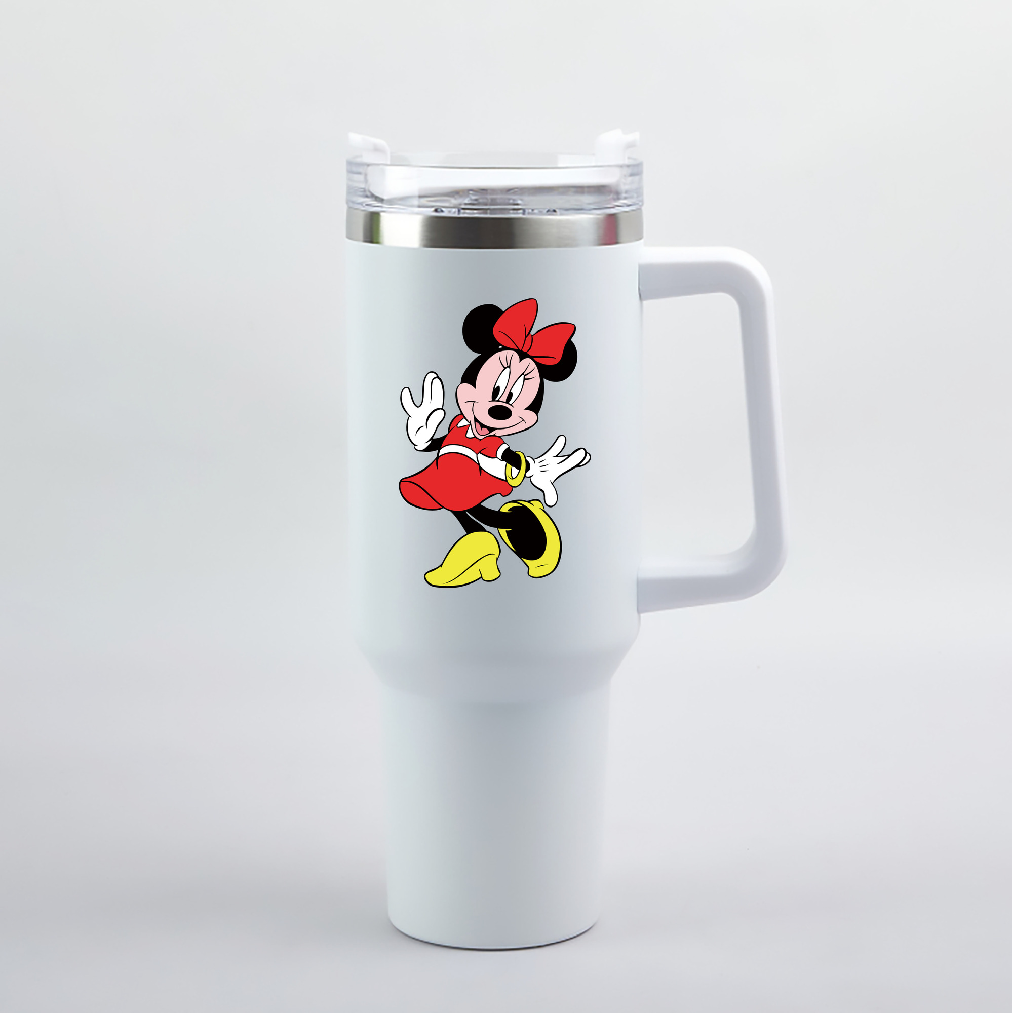 （画像用） ミッキーマウス Mickey Mouse 1200mL車用タンブラー（カラープリント）