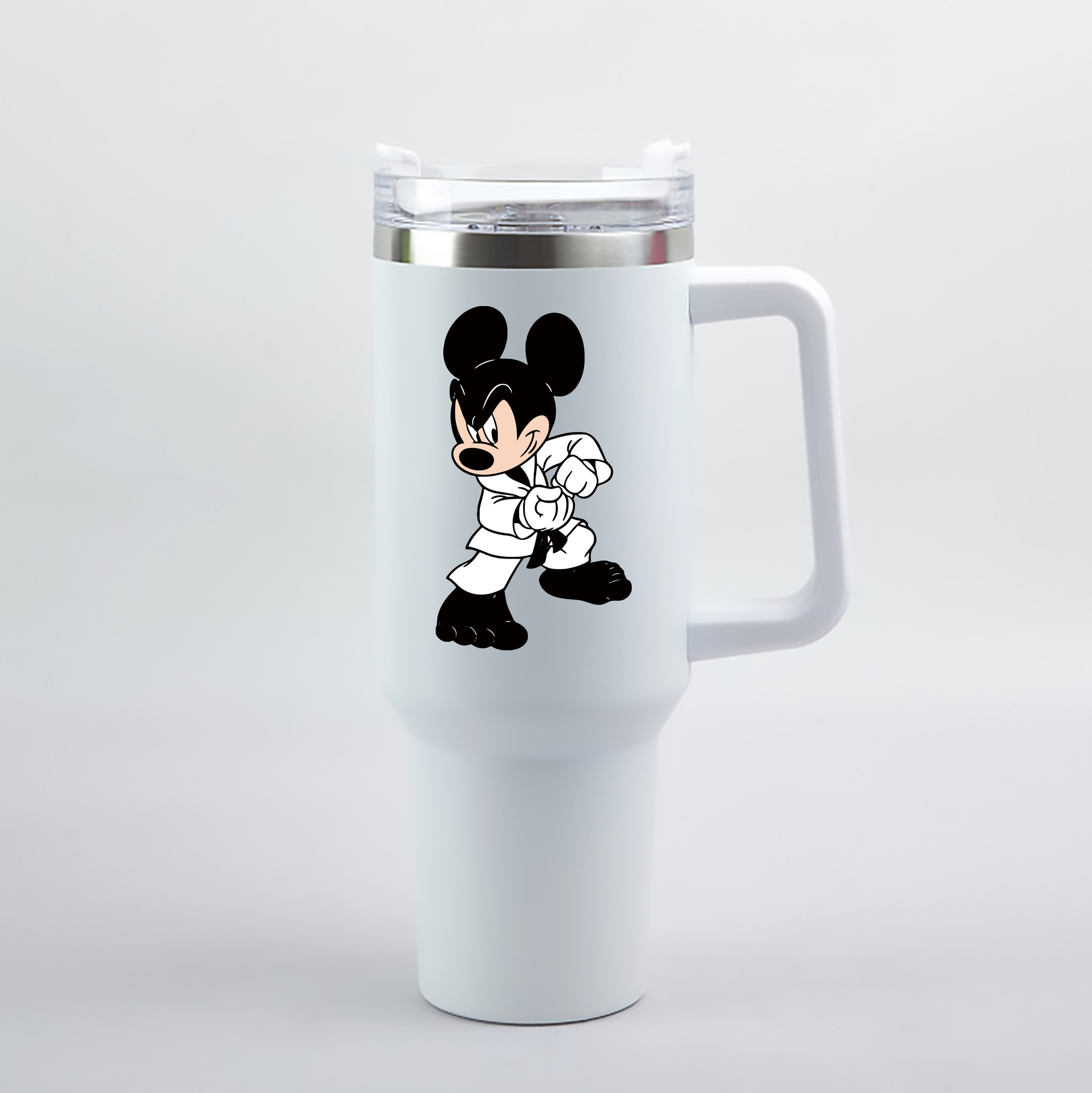 （画像用） ミッキーマウス Mickey Mouse 1200mL車用タンブラー（カラープリント）