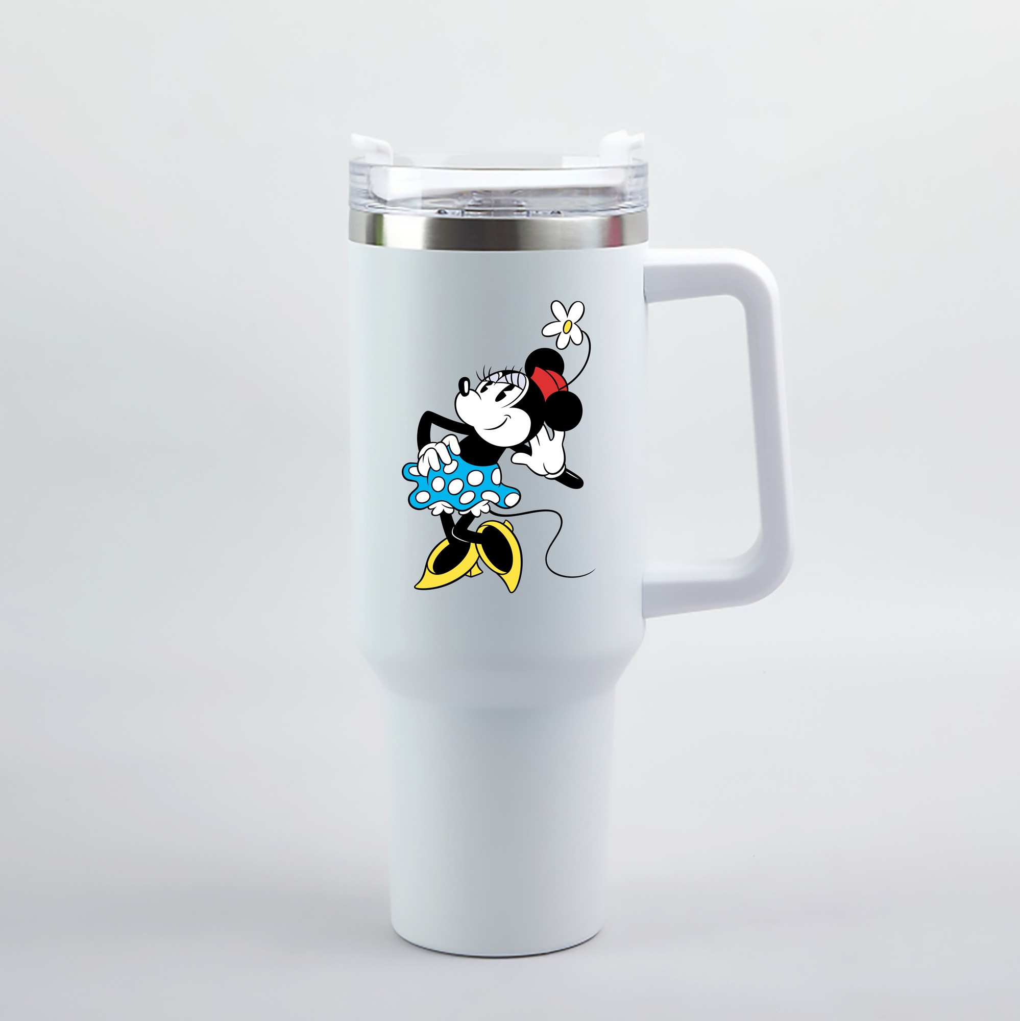 （画像用） ミッキーマウス Mickey Mouse 1200mL車用タンブラー（カラープリント）