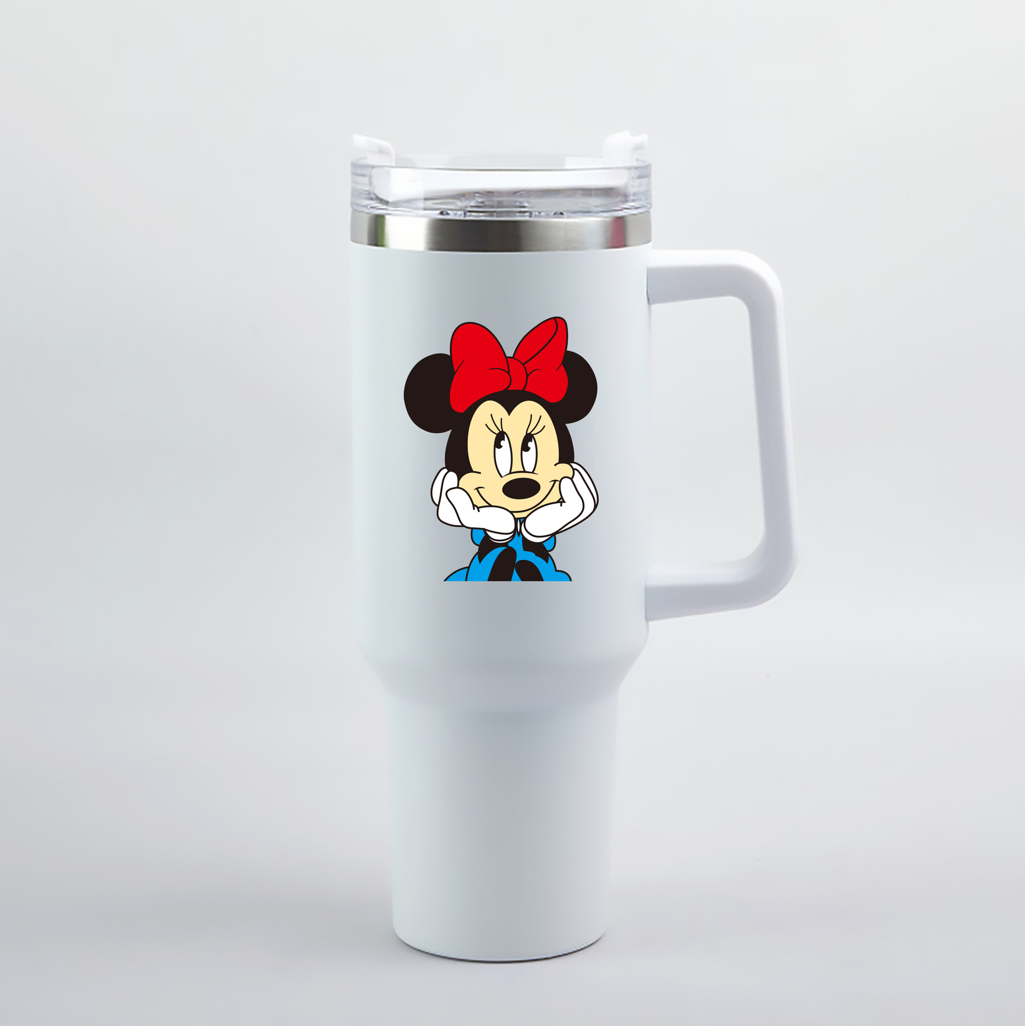 （画像用） ミッキーマウス Mickey Mouse 1200mL車用タンブラー（カラープリント）