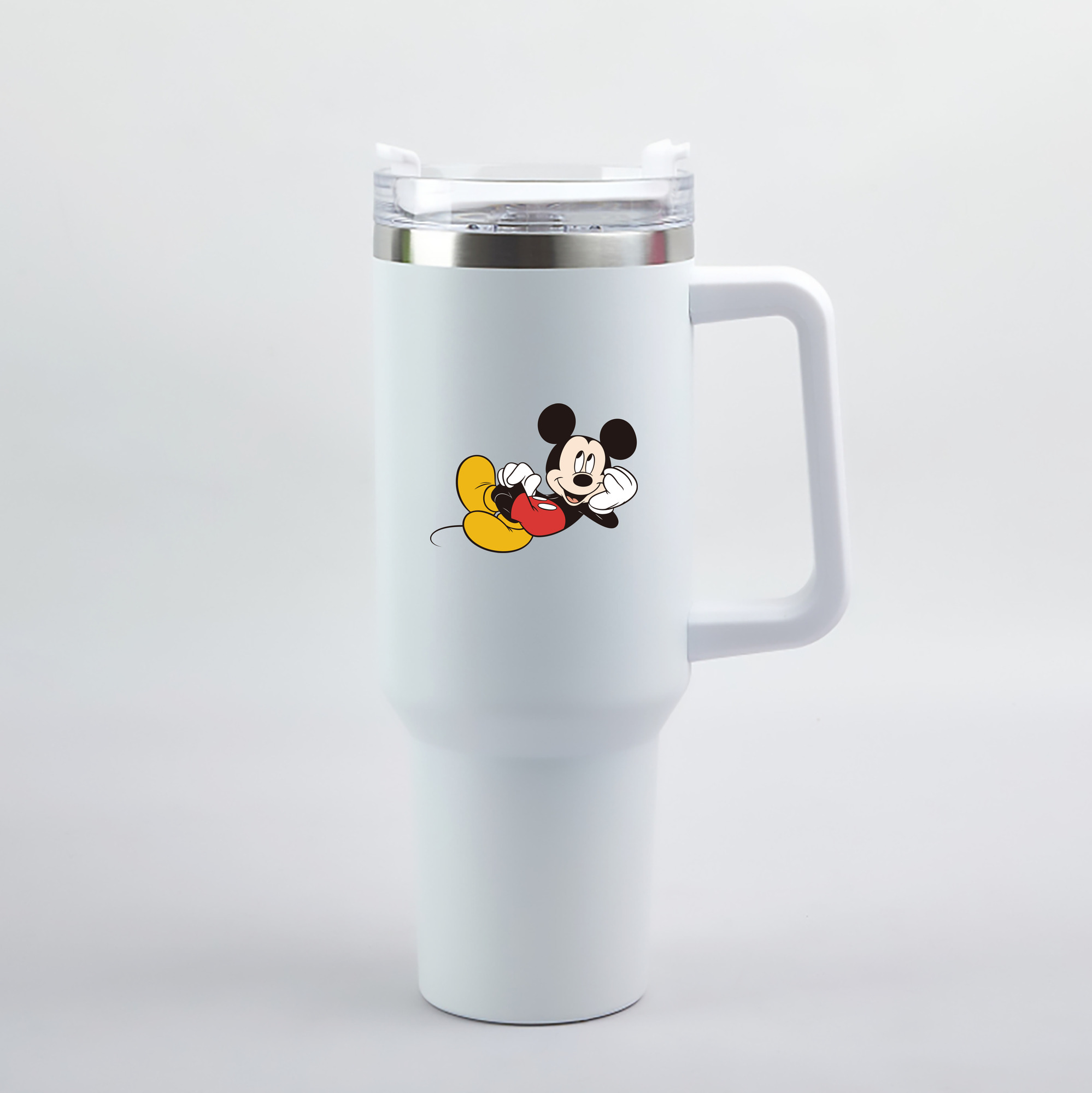 （画像用） ミッキーマウス Mickey Mouse 1200mL車用タンブラー（カラープリント）
