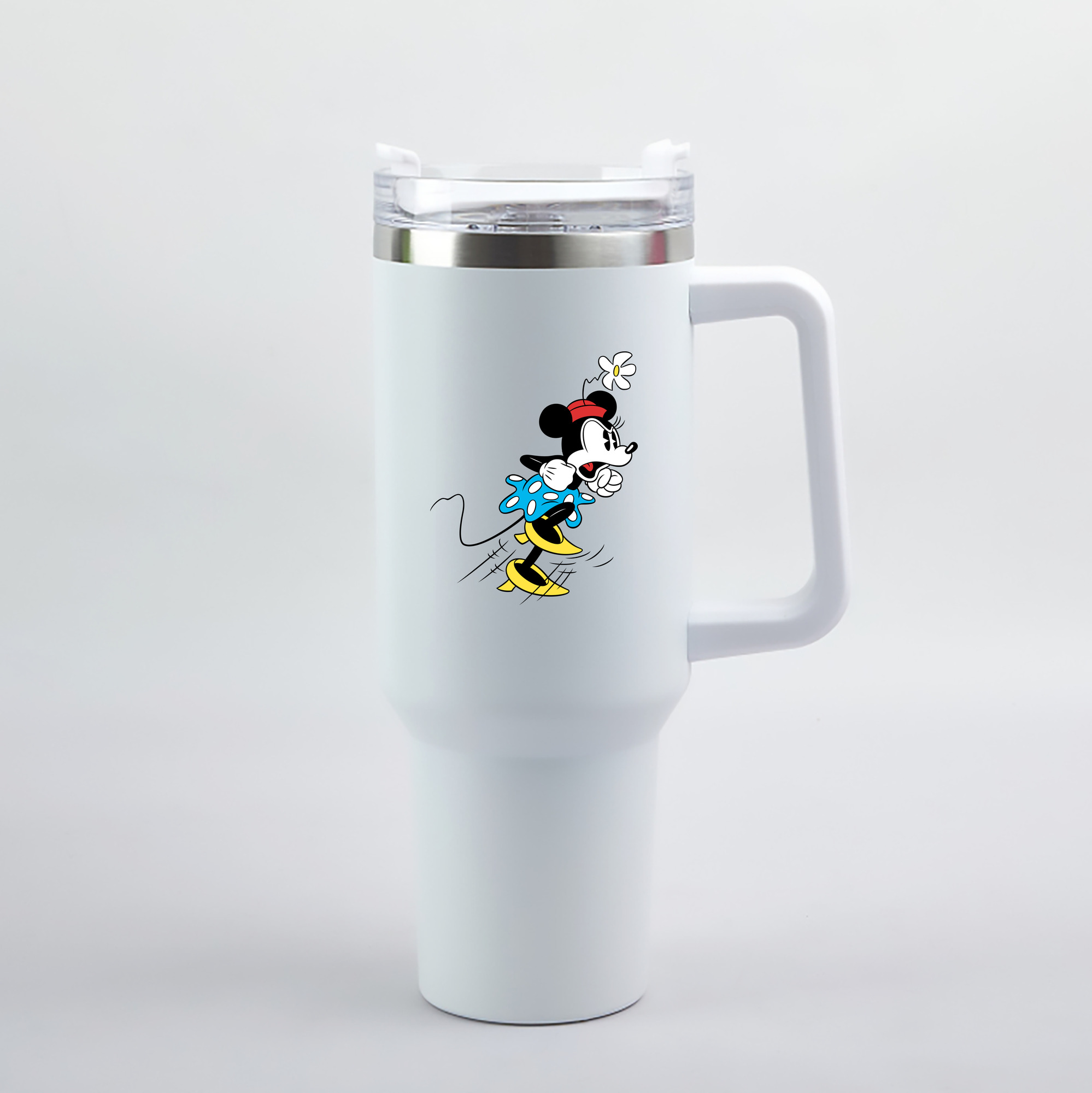 （画像用） ミッキーマウス Mickey Mouse 1200mL車用タンブラー（カラープリント）