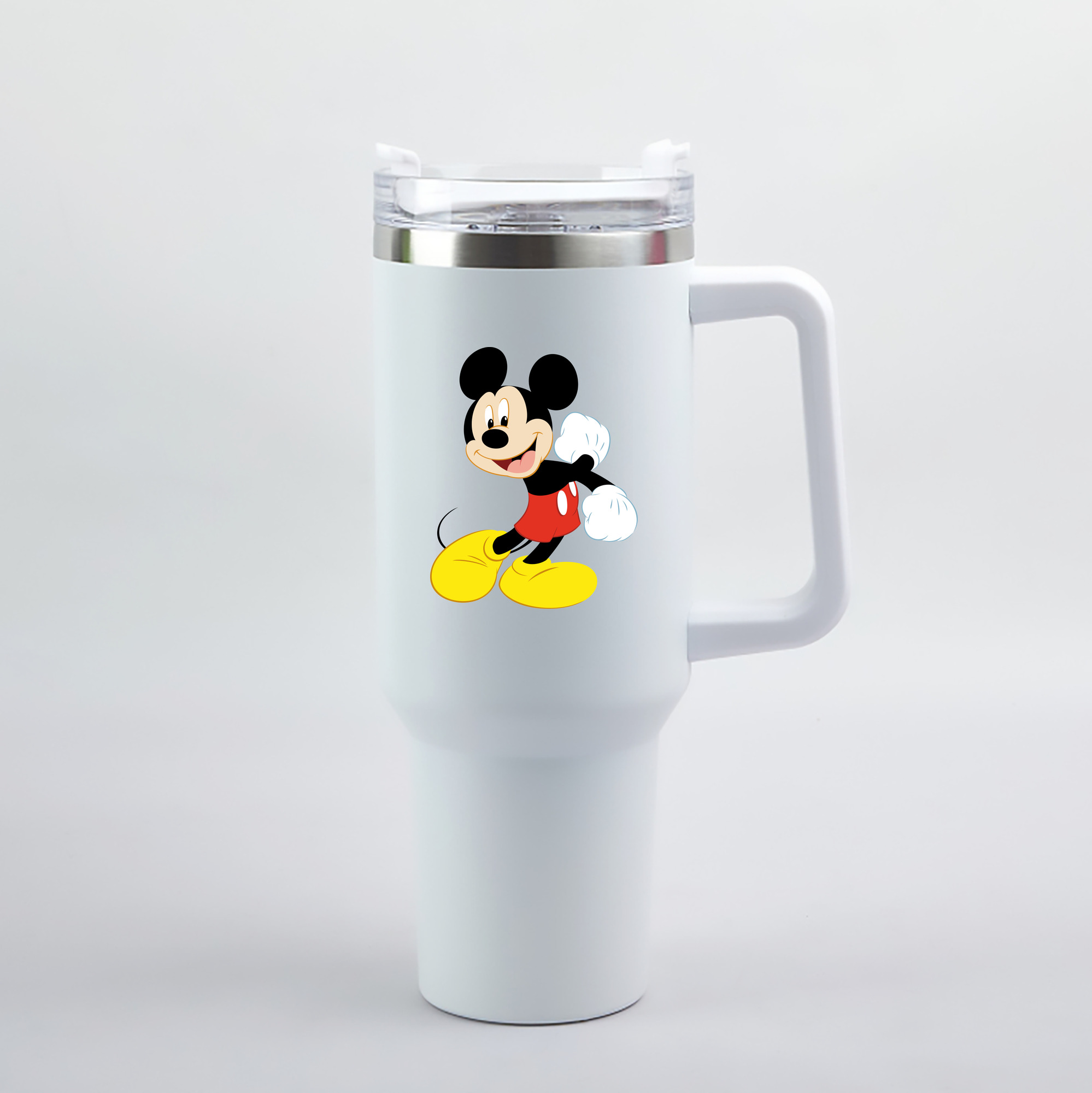 （画像用） ミッキーマウス Mickey Mouse 1200mL車用タンブラー（カラープリント）