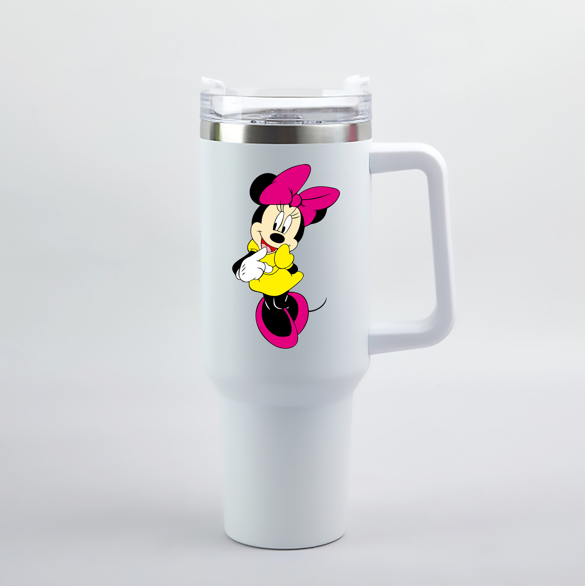 （画像用） ミッキーマウス Mickey Mouse 1200mL車用タンブラー（カラープリント）