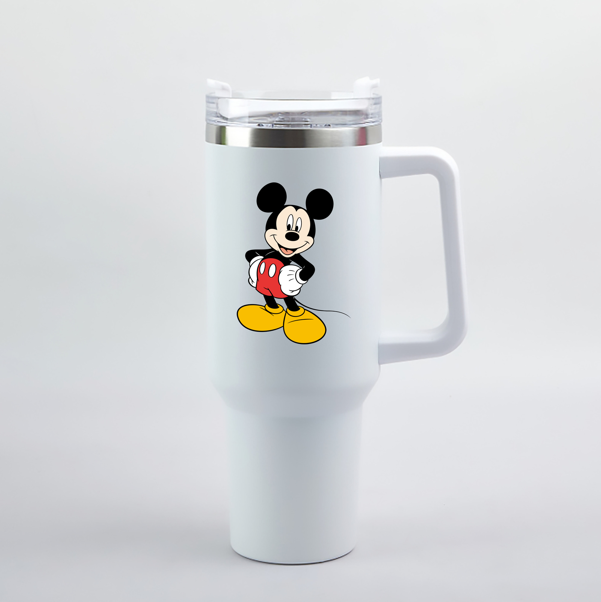 （画像用） ミッキーマウス Mickey Mouse 1200mL車用タンブラー（カラープリント）