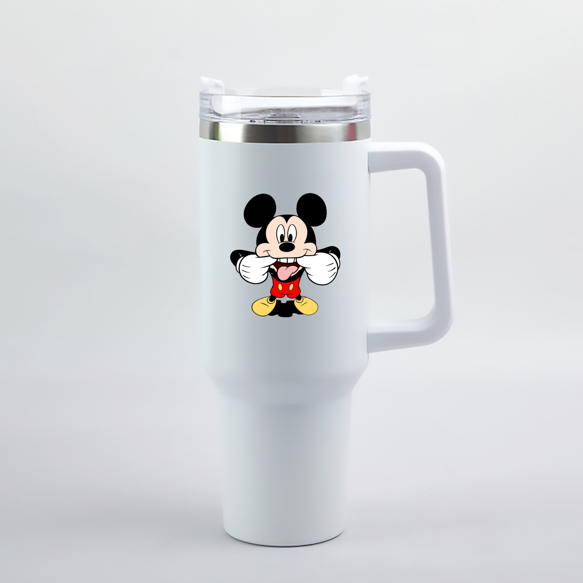 （画像用） ミッキーマウス Mickey Mouse 1200mL車用タンブラー（カラープリント）