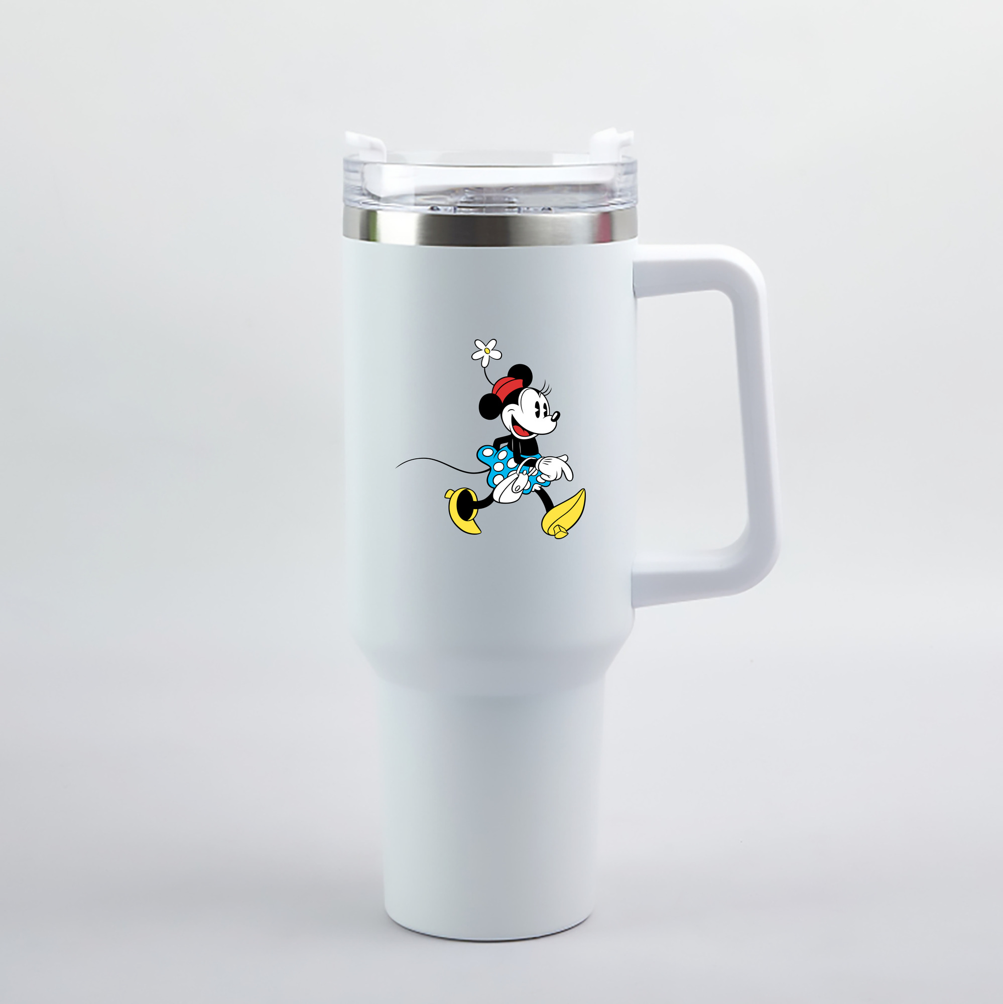 （画像用） ミッキーマウス Mickey Mouse 1200mL車用タンブラー（カラープリント）