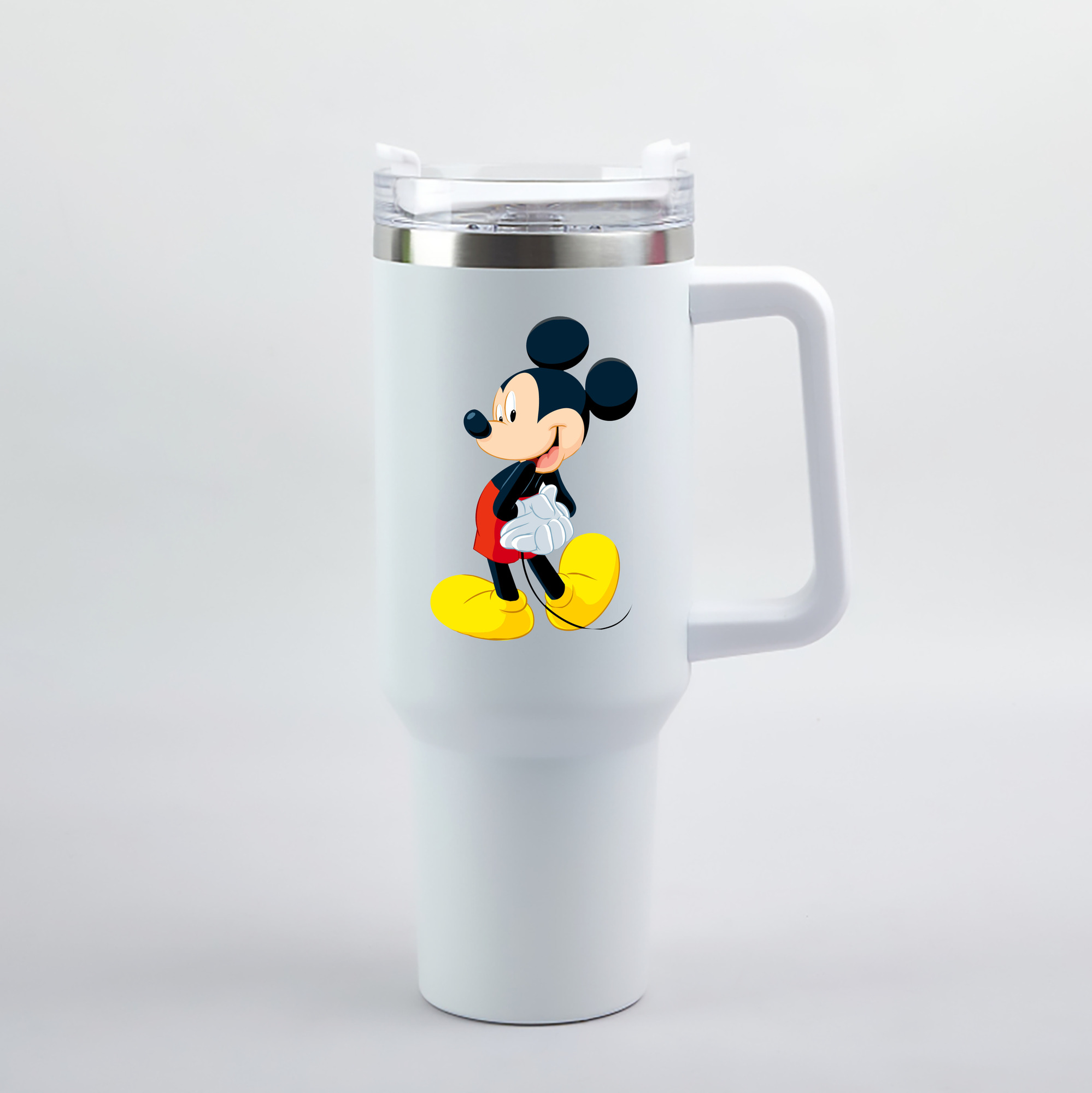 （画像用） ミッキーマウス Mickey Mouse 1200mL車用タンブラー（カラープリント）
