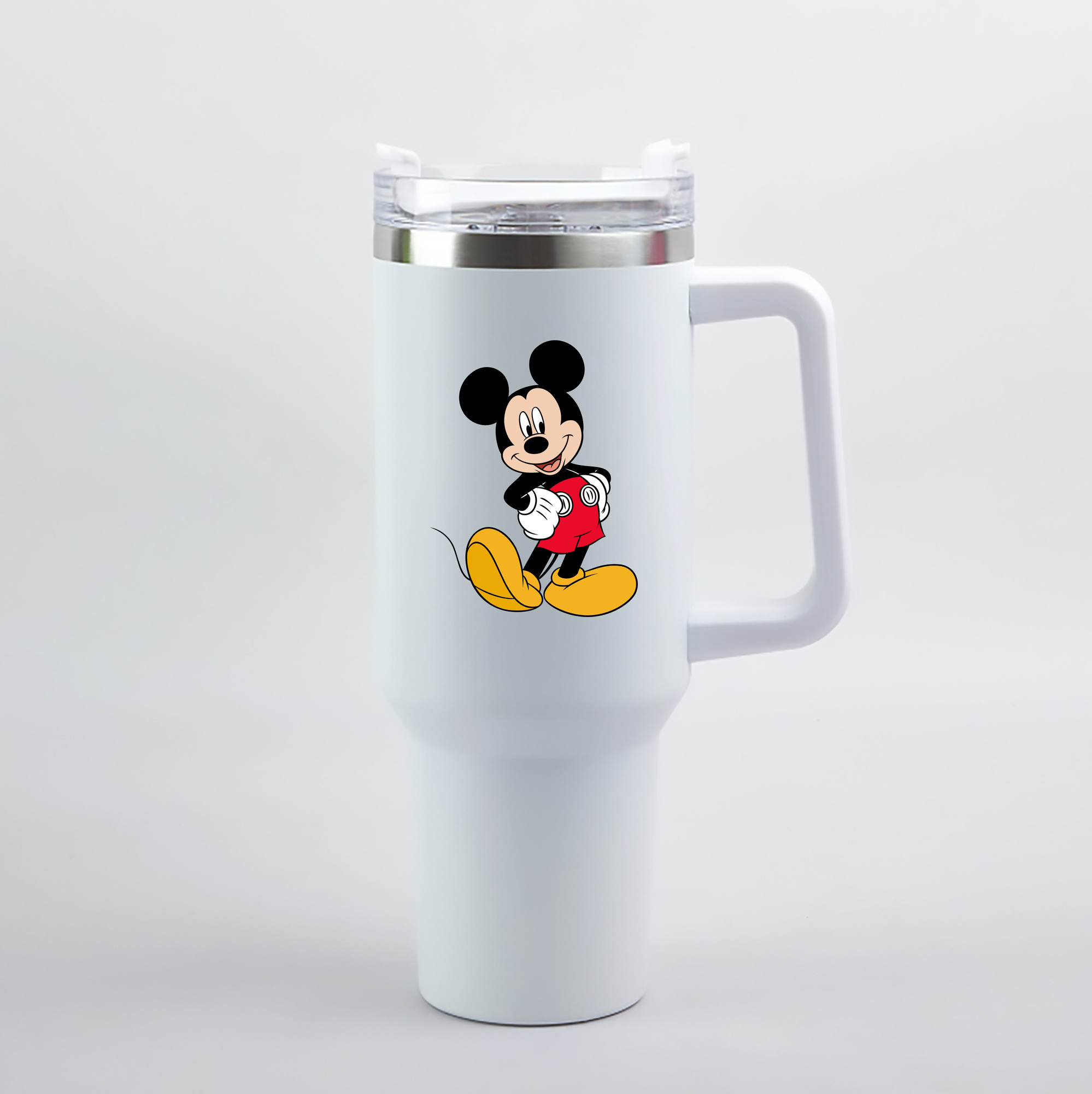 （画像用） ミッキーマウス Mickey Mouse 1200mL車用タンブラー（カラープリント）
