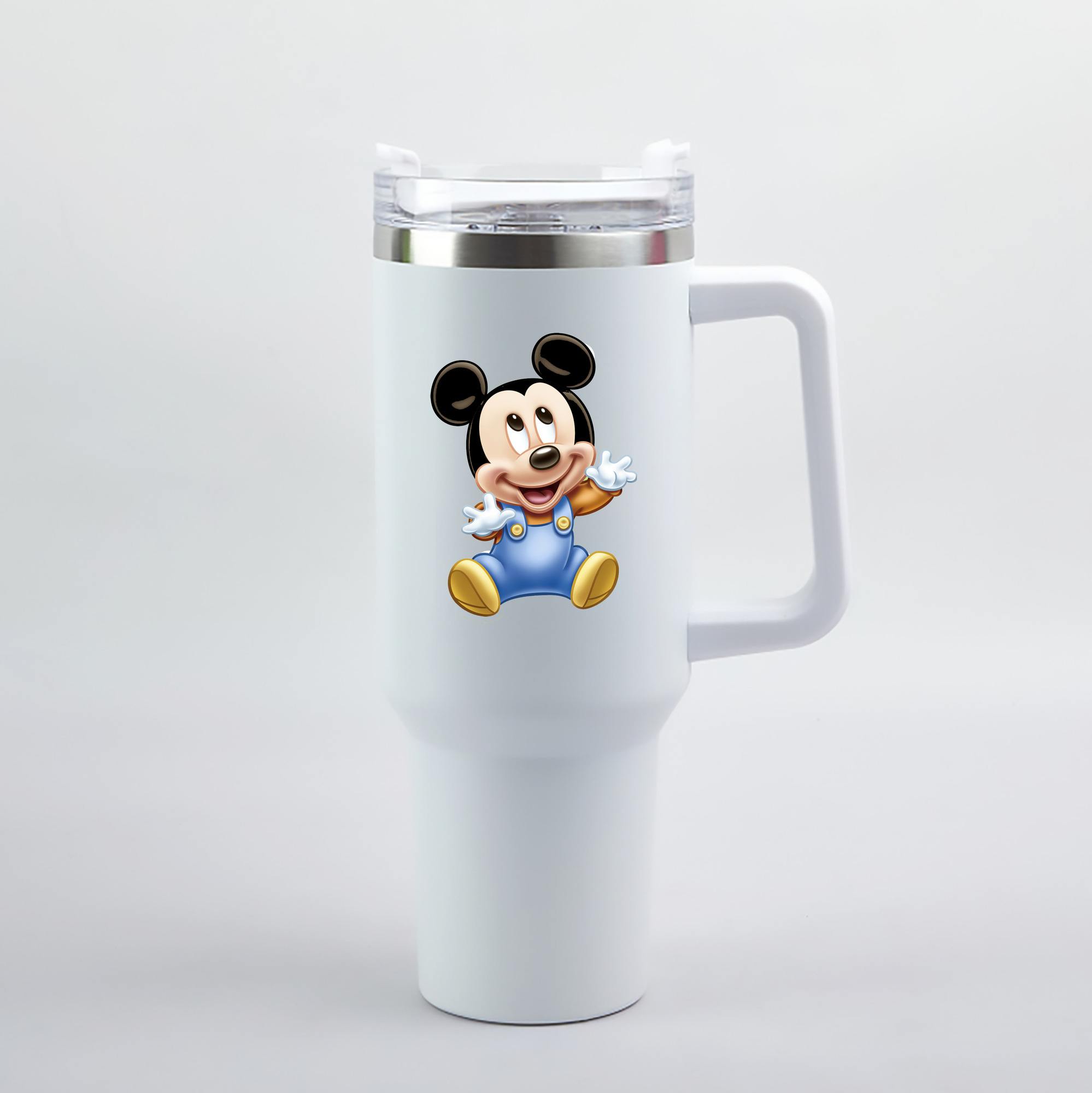 （画像用） ミッキーマウス Mickey Mouse 1200mL車用タンブラー（カラープリント）