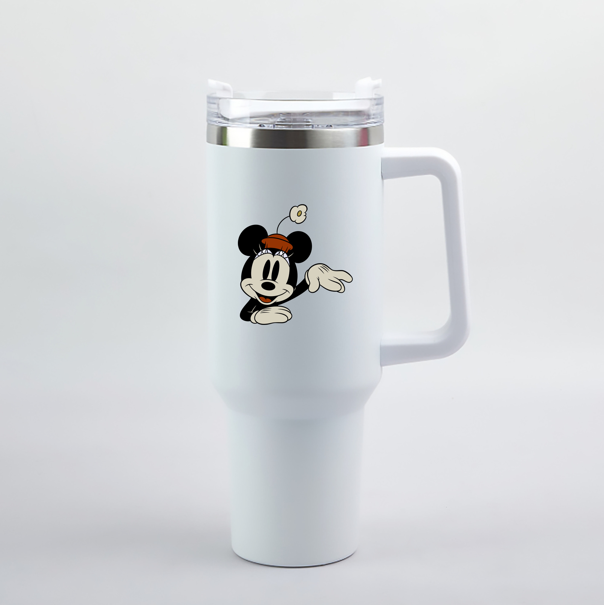 （画像用） ミッキーマウス Mickey Mouse 1200mL車用タンブラー（カラープリント）