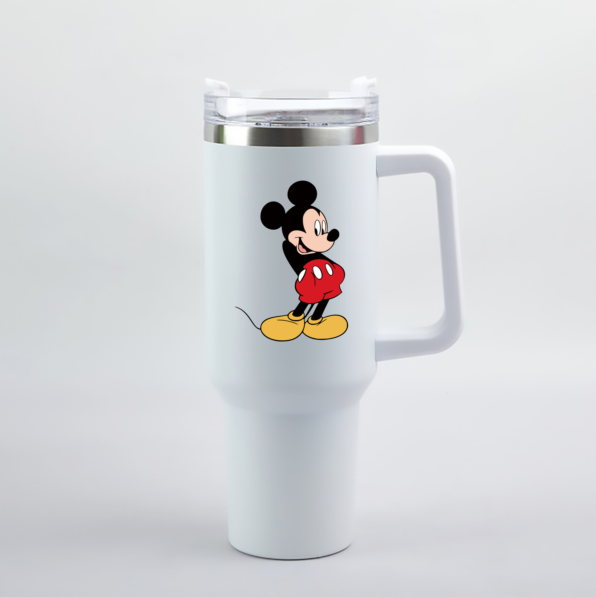 （画像用） ミッキーマウス Mickey Mouse 1200mL車用タンブラー（カラープリント）