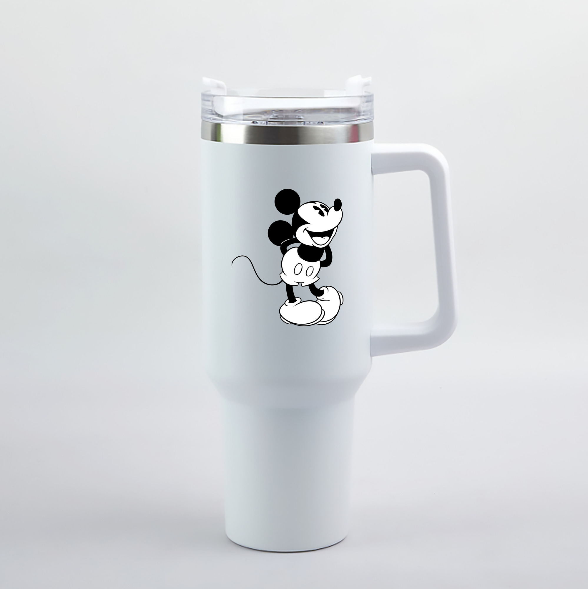 （画像用） ミッキーマウス Mickey Mouse 1200mL車用タンブラー（カラープリント）
