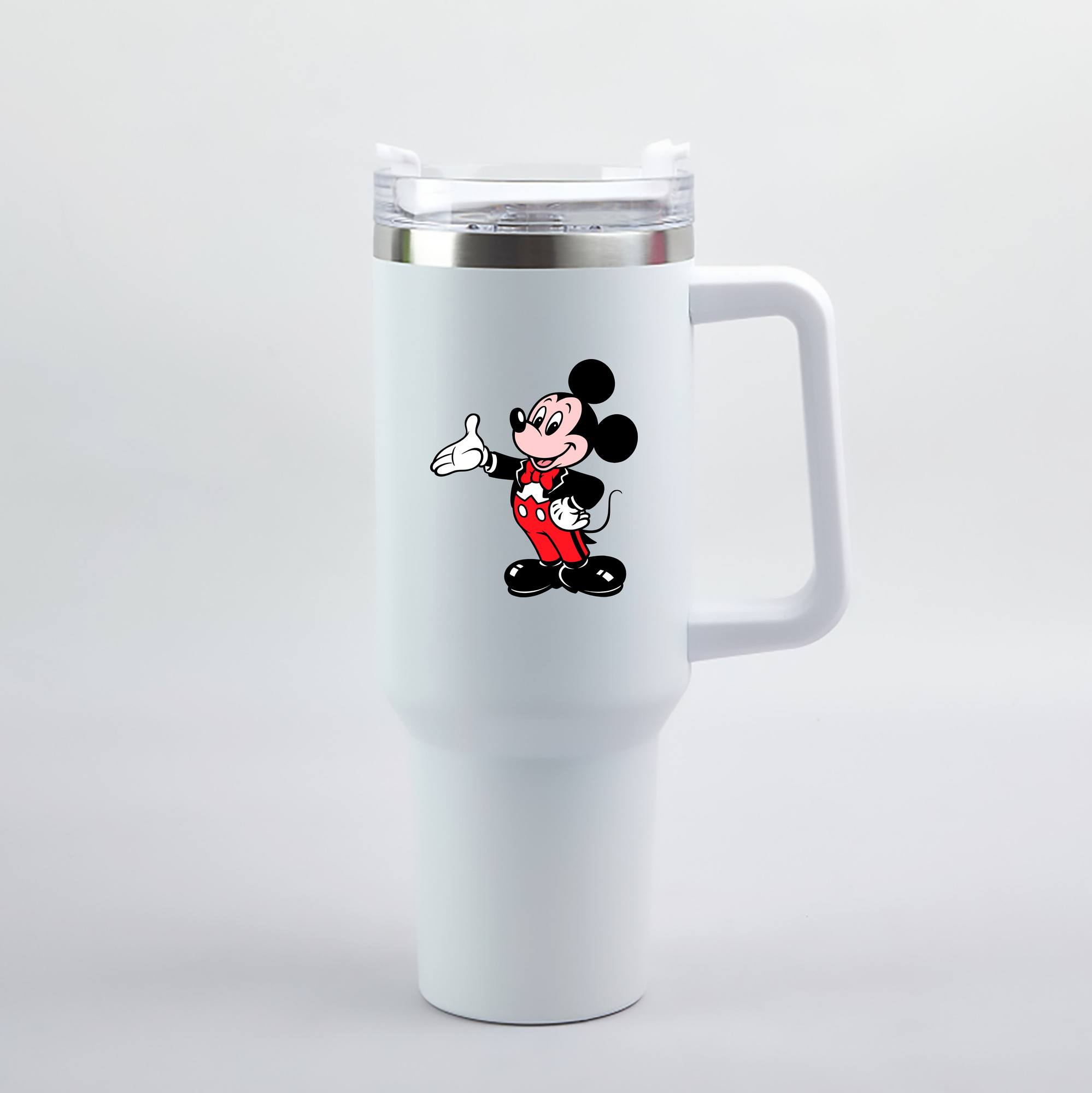 （画像用） ミッキーマウス Mickey Mouse 1200mL車用タンブラー（カラープリント）