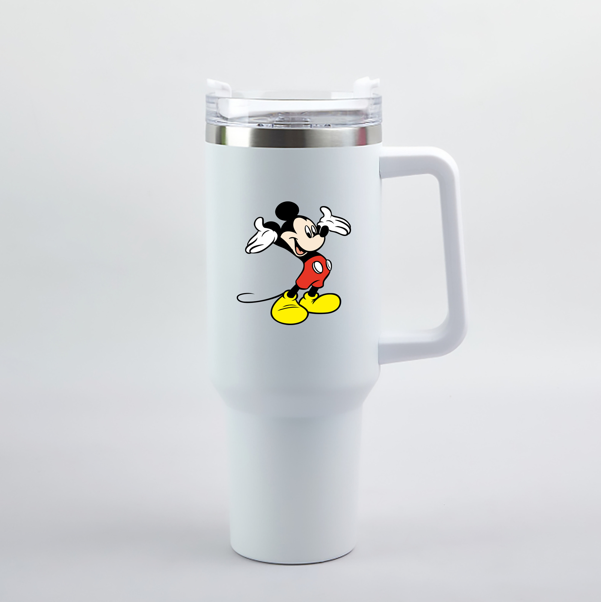 （画像用） ミッキーマウス Mickey Mouse 1200mL車用タンブラー（カラープリント）