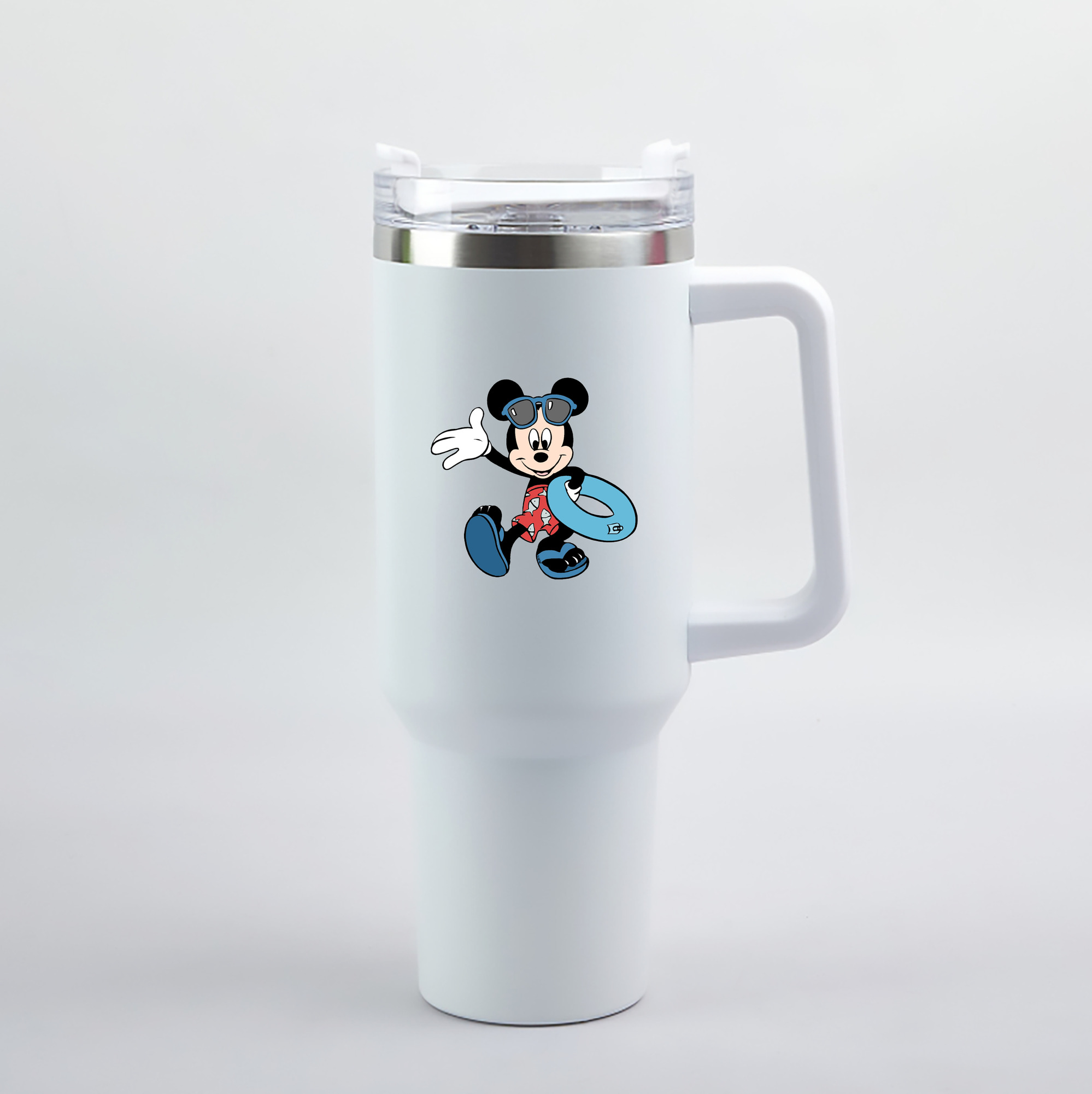 （画像用） ミッキーマウス Mickey Mouse 1200mL車用タンブラー（カラープリント）