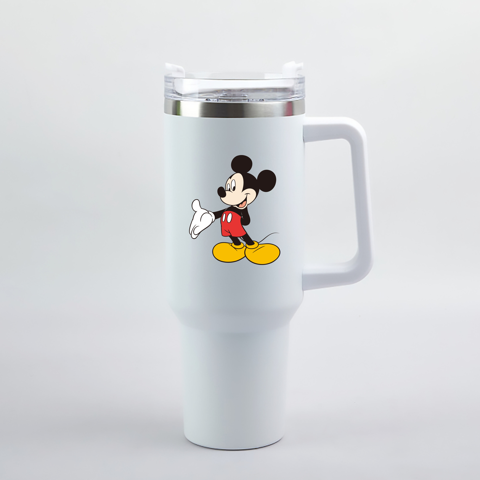 （画像用） ミッキーマウス Mickey Mouse 1200mL車用タンブラー（カラープリント）