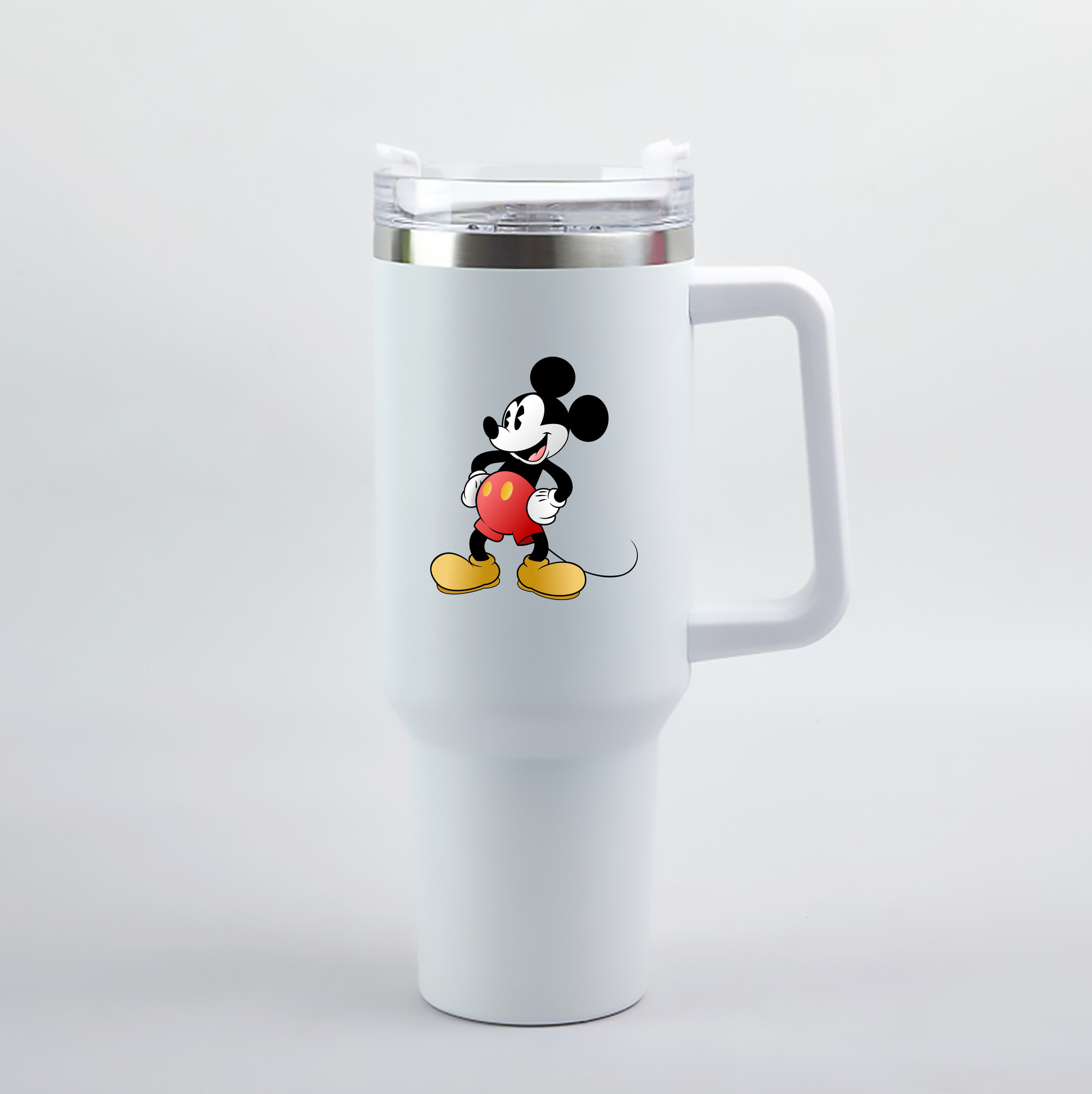 （画像用） ミッキーマウス Mickey Mouse 1200mL車用タンブラー（カラープリント）
