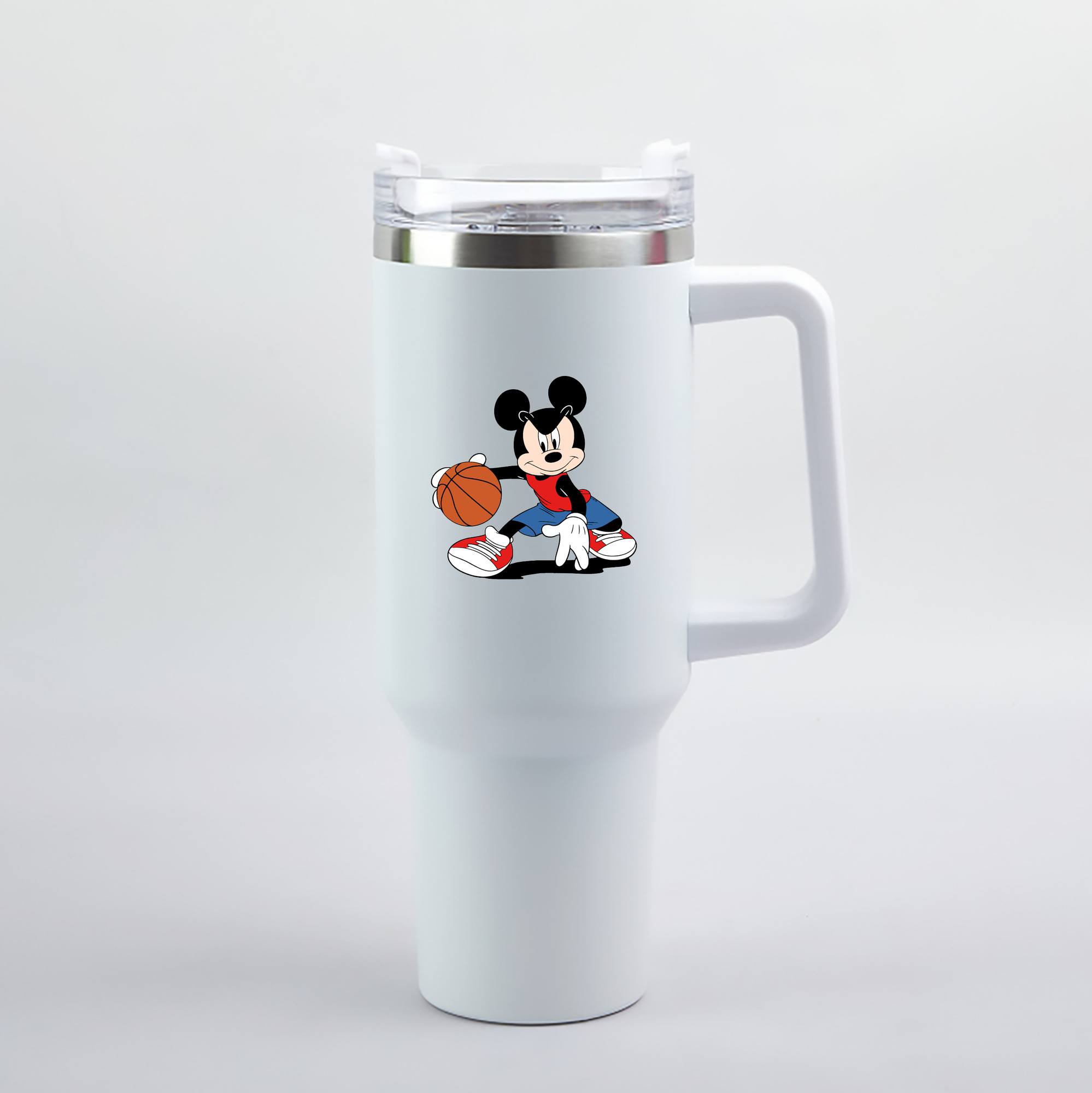 （画像用） ミッキーマウス Mickey Mouse 1200mL車用タンブラー（カラープリント）