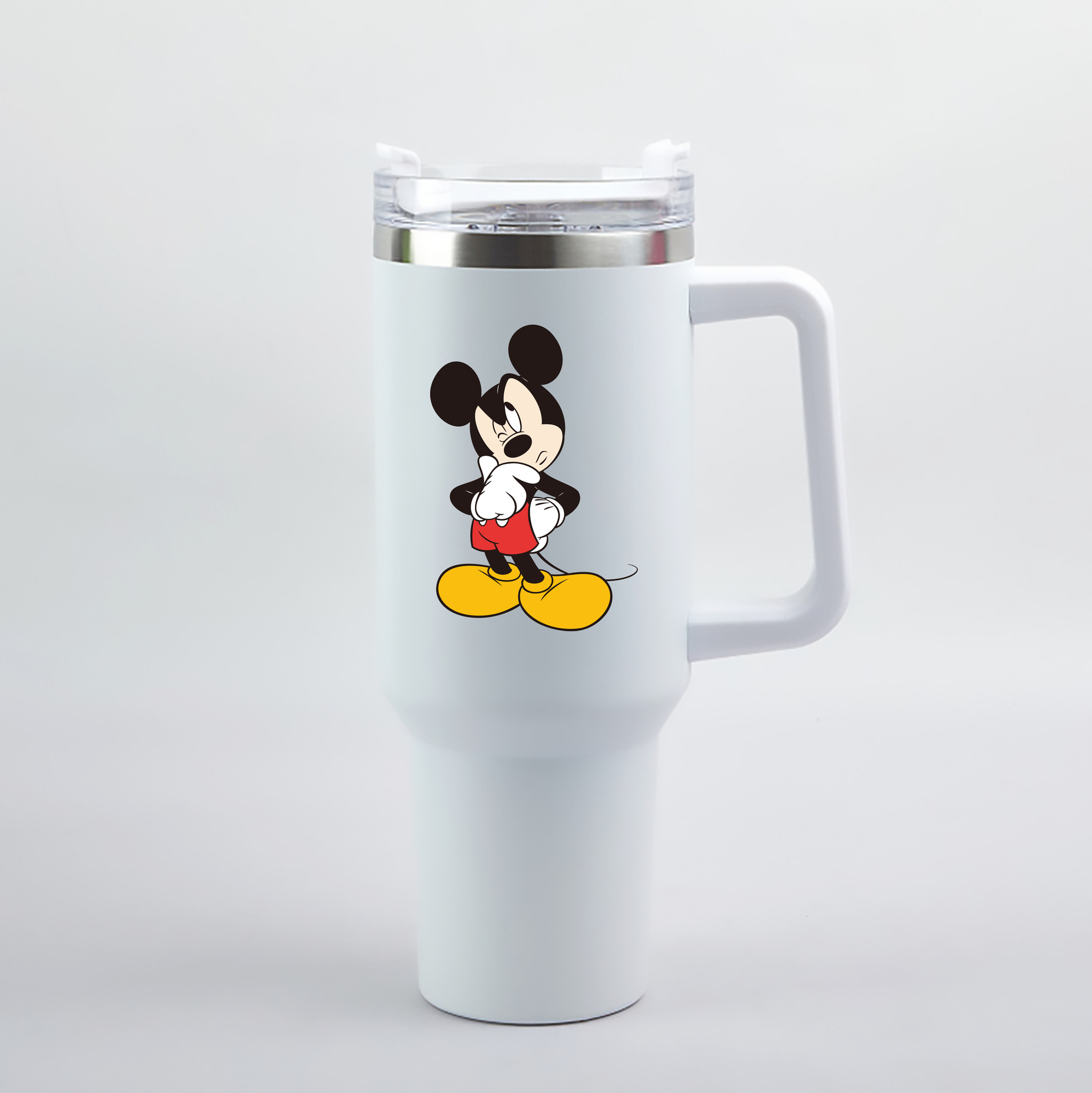 （画像用） ミッキーマウス Mickey Mouse 1200mL車用タンブラー（カラープリント）