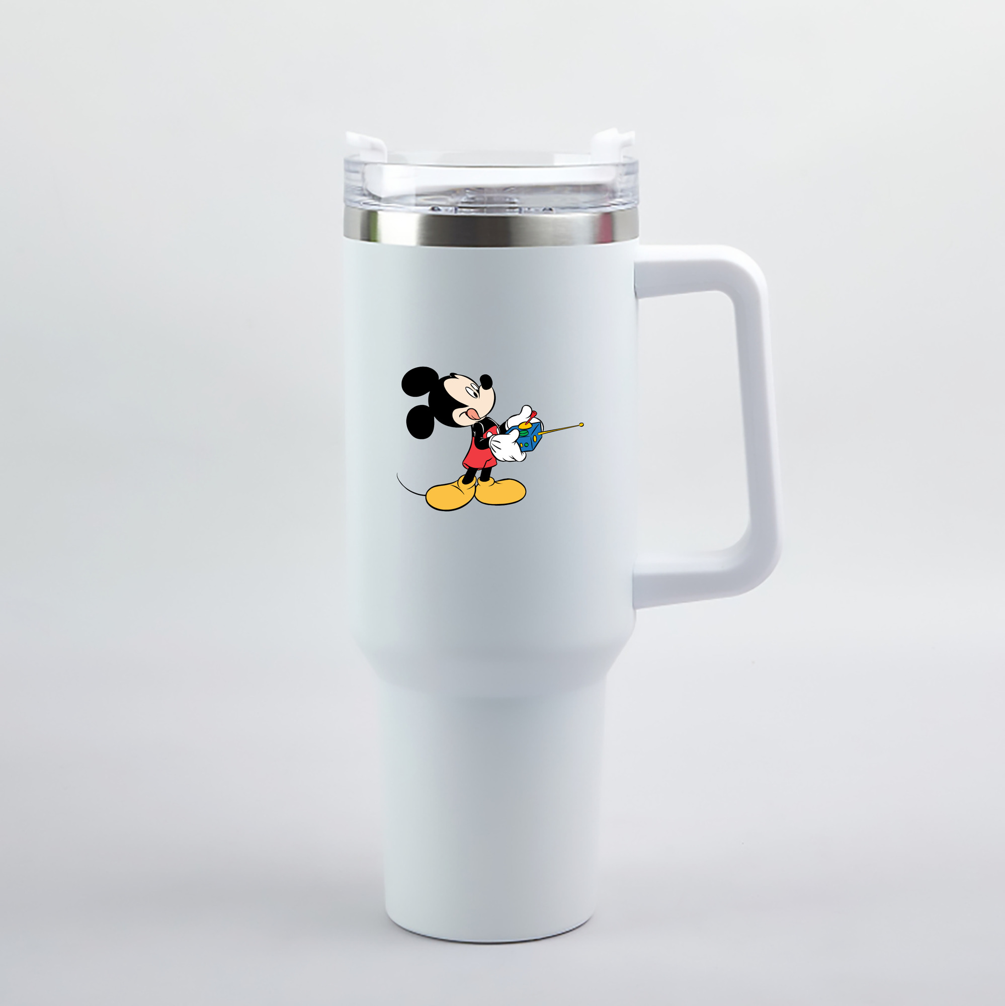 （画像用） ミッキーマウス Mickey Mouse 1200mL車用タンブラー（カラープリント）