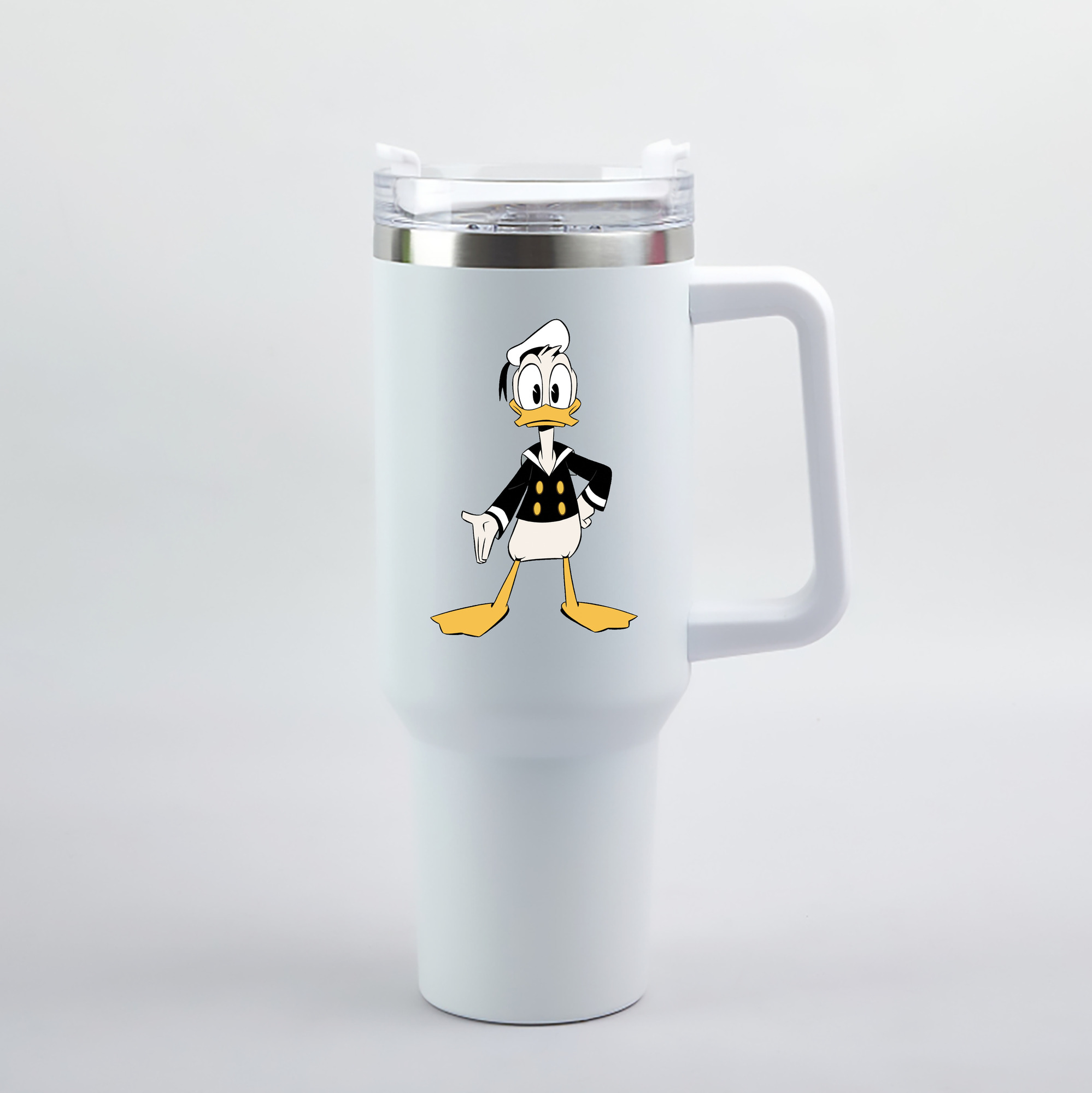 （画像用） ミッキーマウス Mickey Mouse 1200mL車用タンブラー（カラープリント）