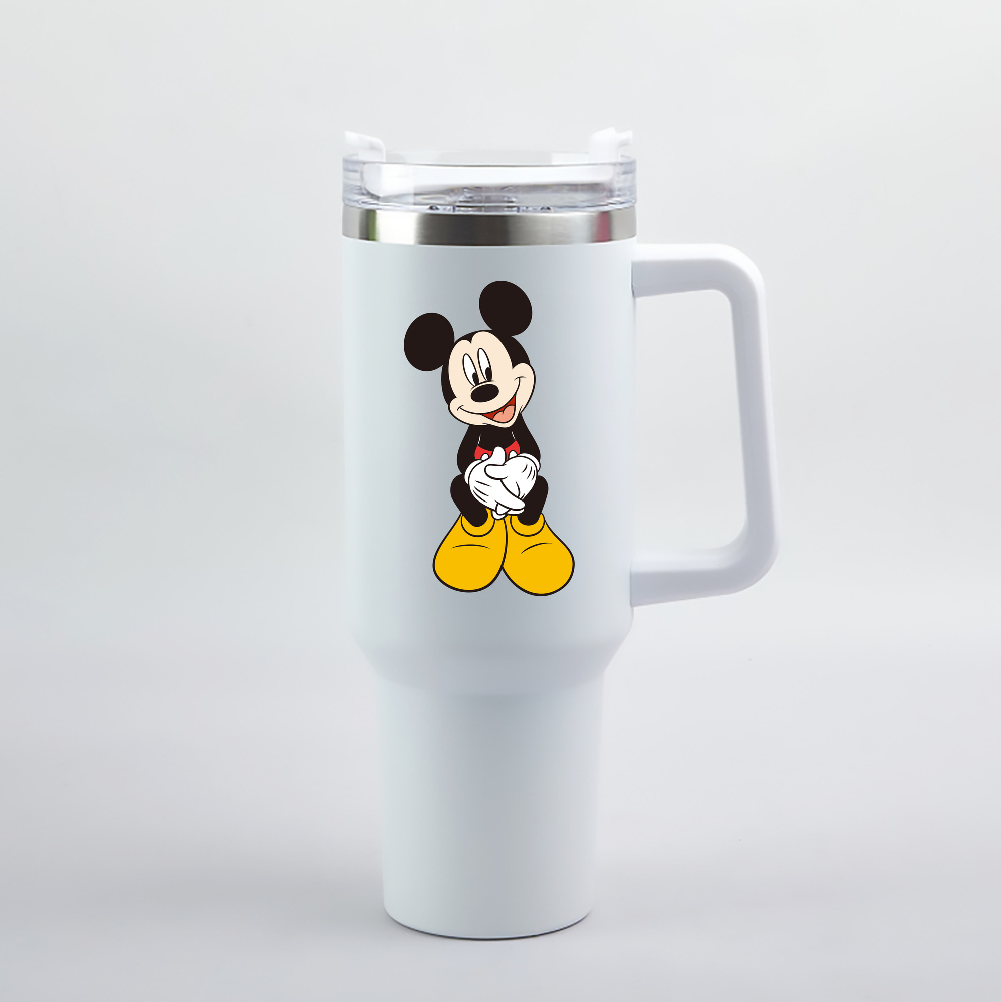 （画像用） ミッキーマウス Mickey Mouse 1200mL車用タンブラー（カラープリント）