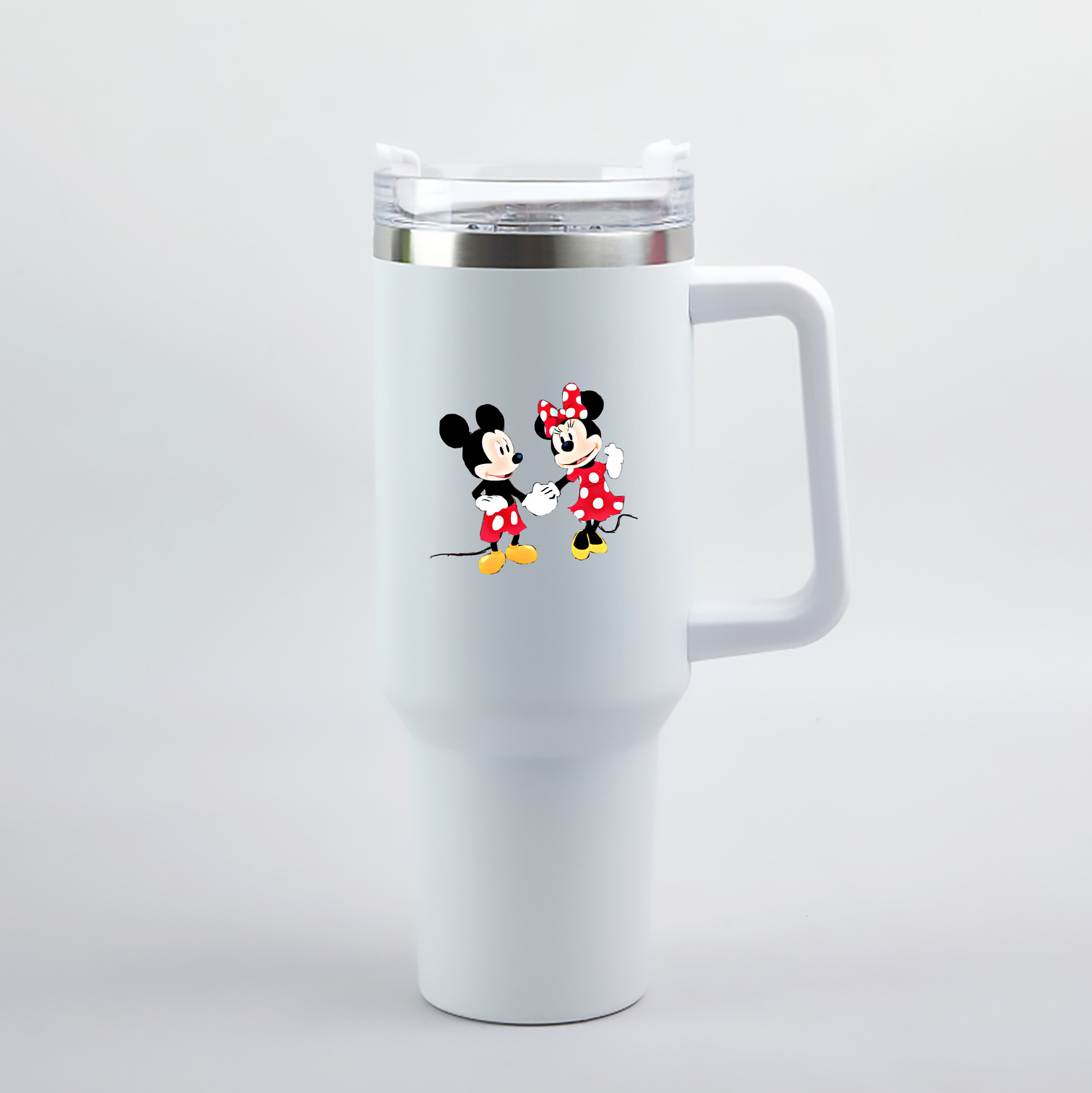 （画像用） ミッキーマウス Mickey Mouse 1200mL車用タンブラー（カラープリント）