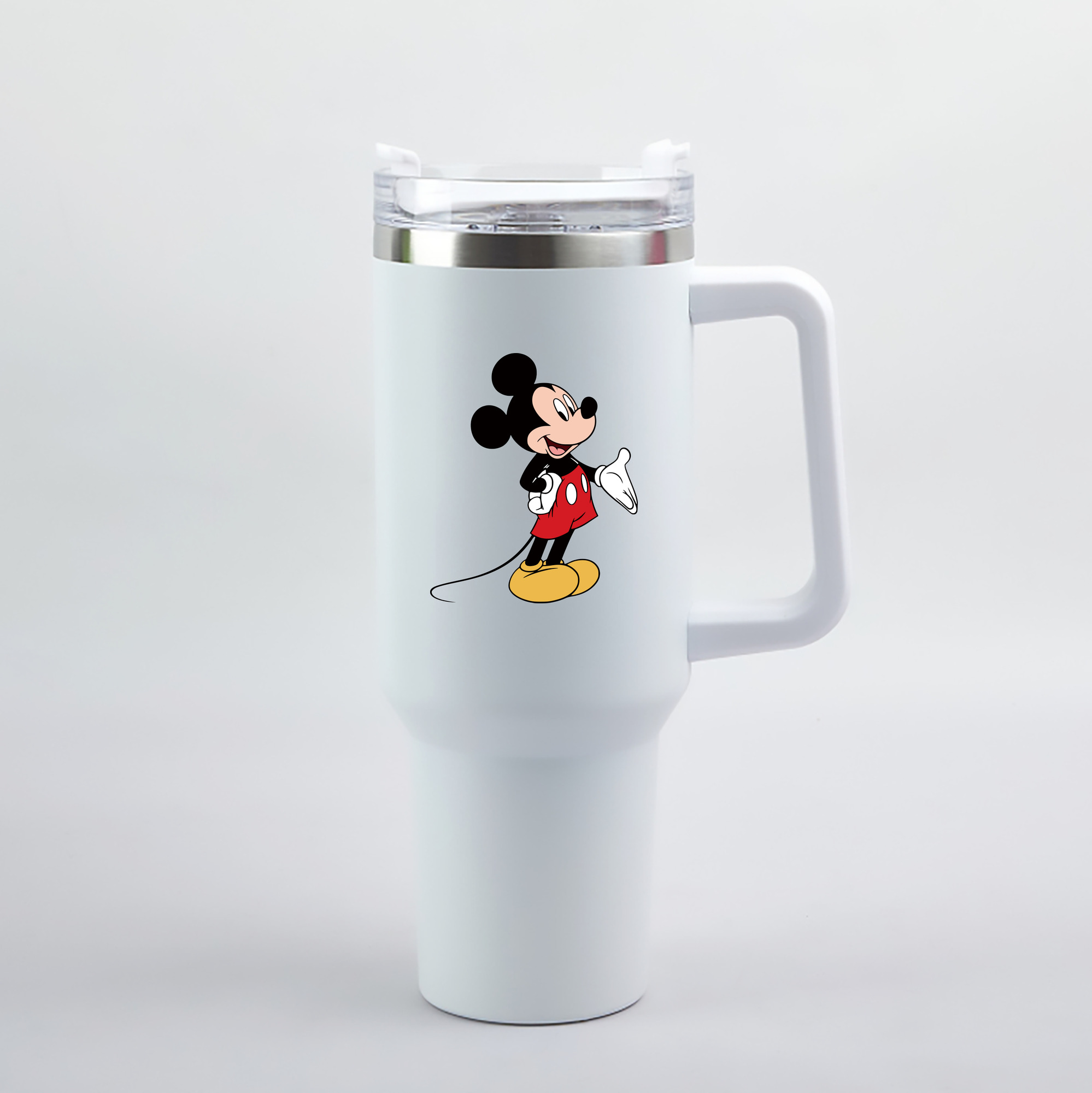 （画像用） ミッキーマウス Mickey Mouse 1200mL車用タンブラー（カラープリント）