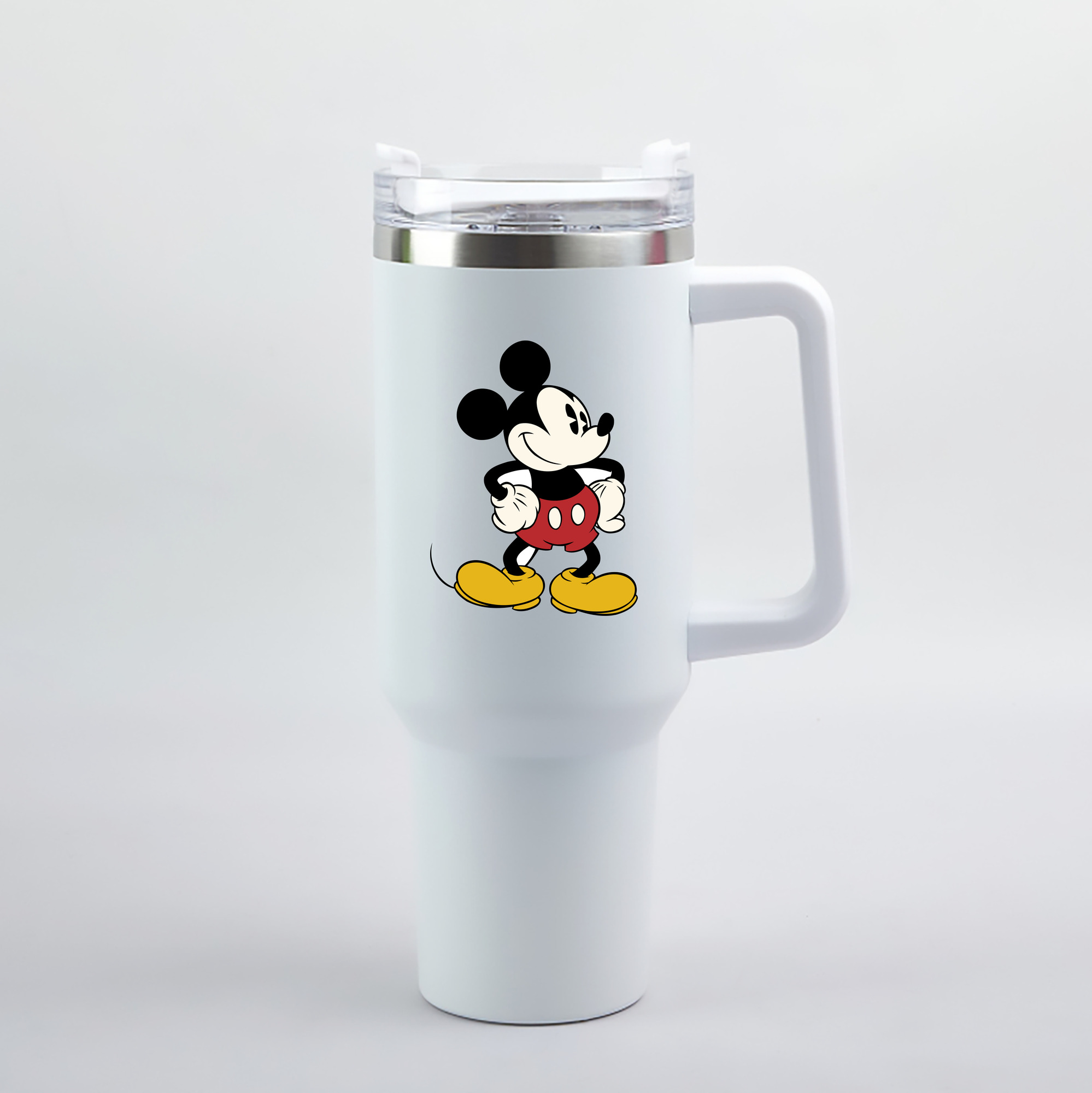 （画像用） ミッキーマウス Mickey Mouse 1200mL車用タンブラー（カラープリント）