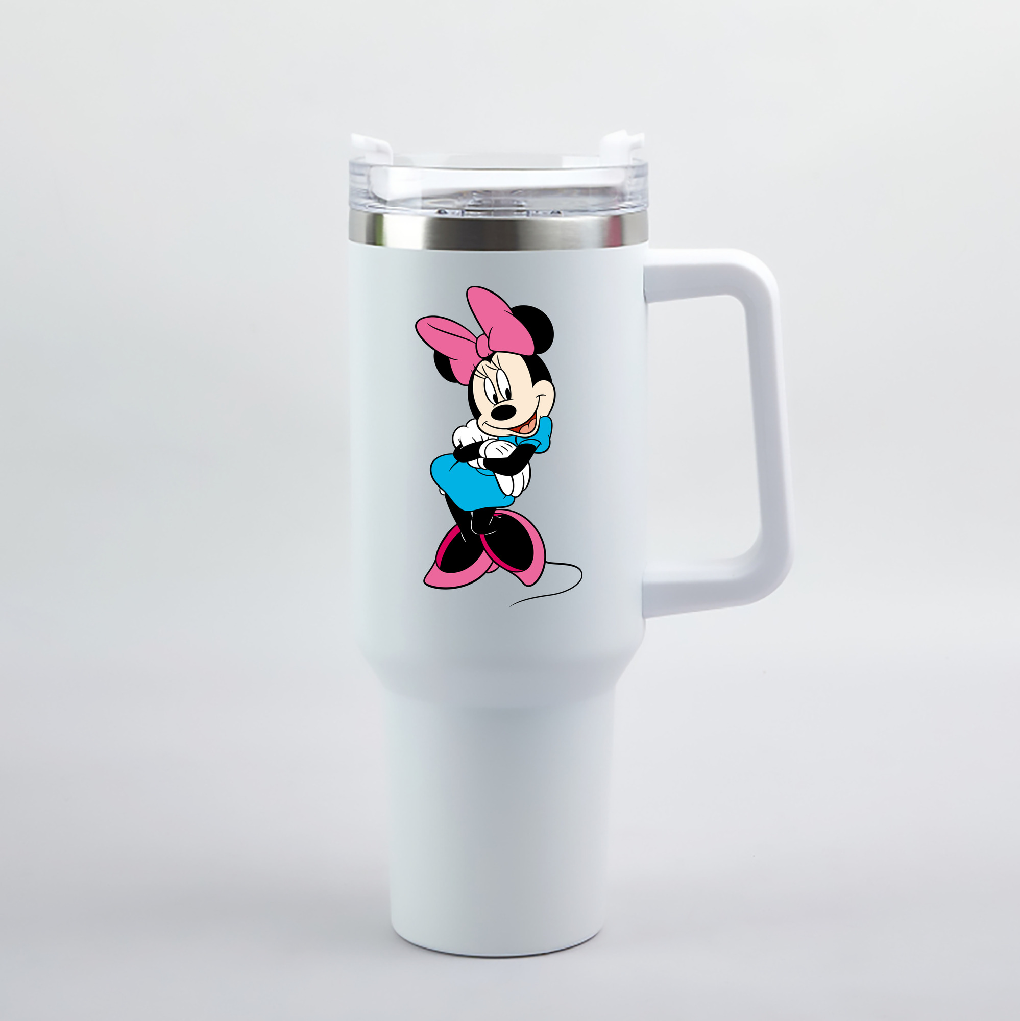（画像用） ミッキーマウス Mickey Mouse 1200mL車用タンブラー（カラープリント）