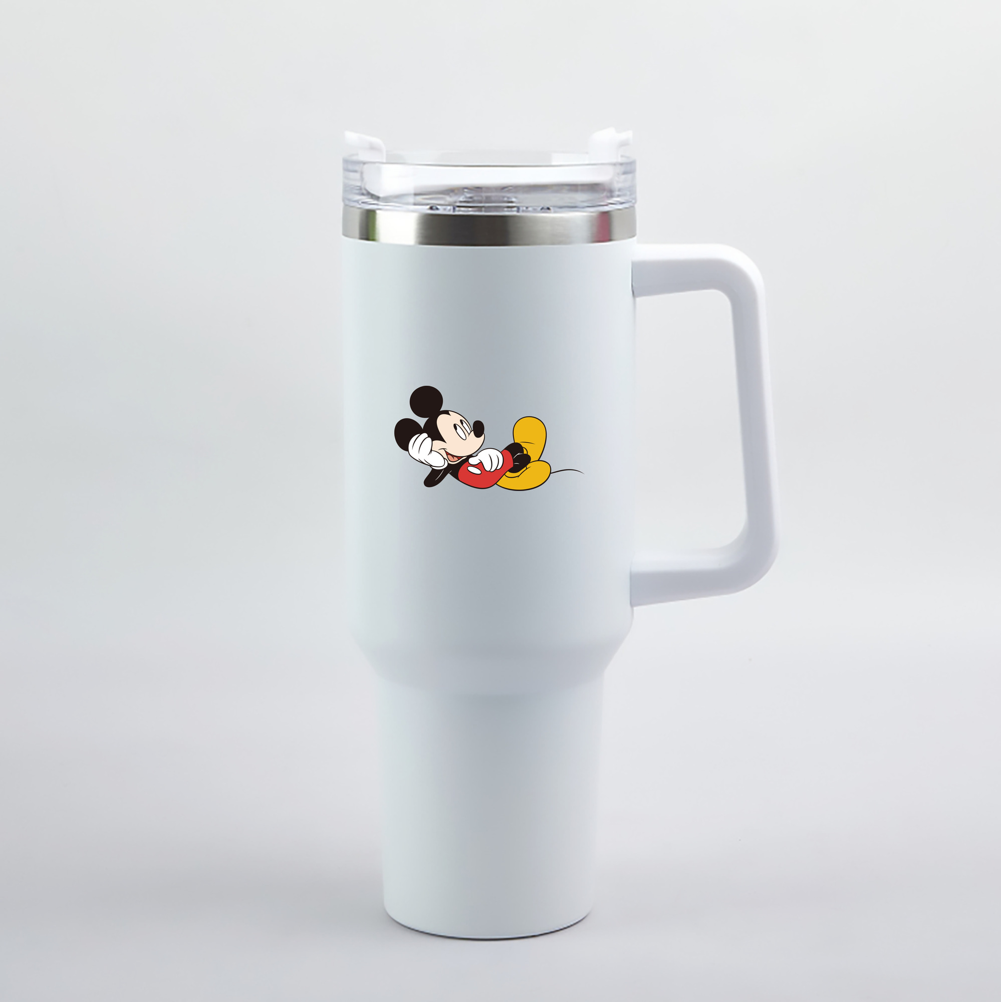 （画像用） ミッキーマウス Mickey Mouse 1200mL車用タンブラー（カラープリント）