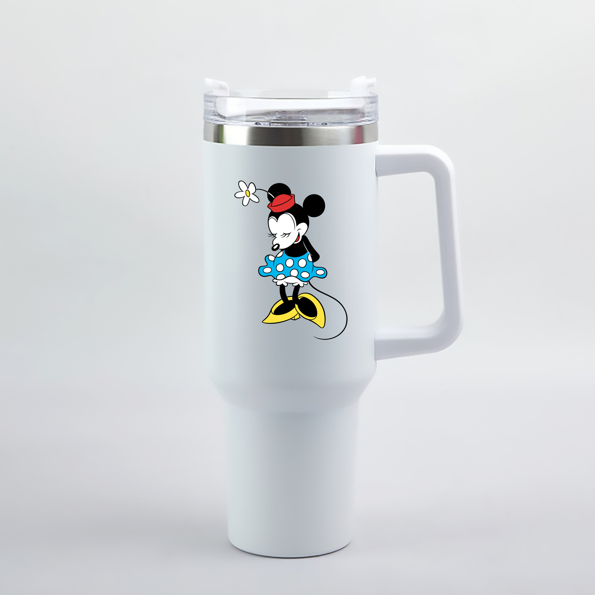 （画像用） ミッキーマウス Mickey Mouse 1200mL車用タンブラー（カラープリント）