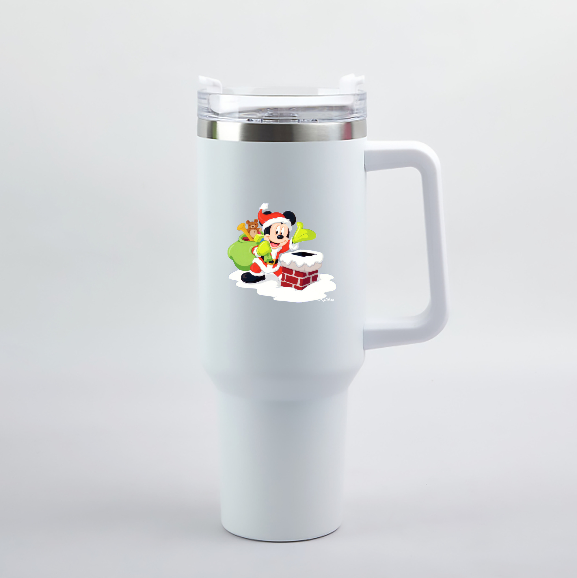 （画像用） ミッキーマウス Mickey Mouse 1200mL車用タンブラー（カラープリント）