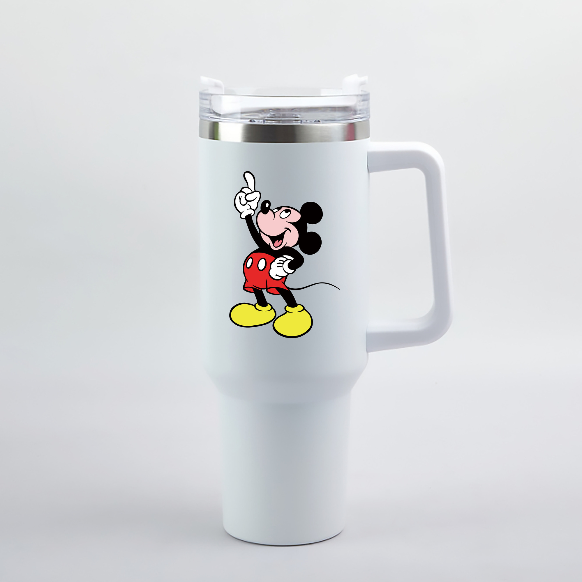 （画像用） ミッキーマウス Mickey Mouse 1200mL車用タンブラー（カラープリント）