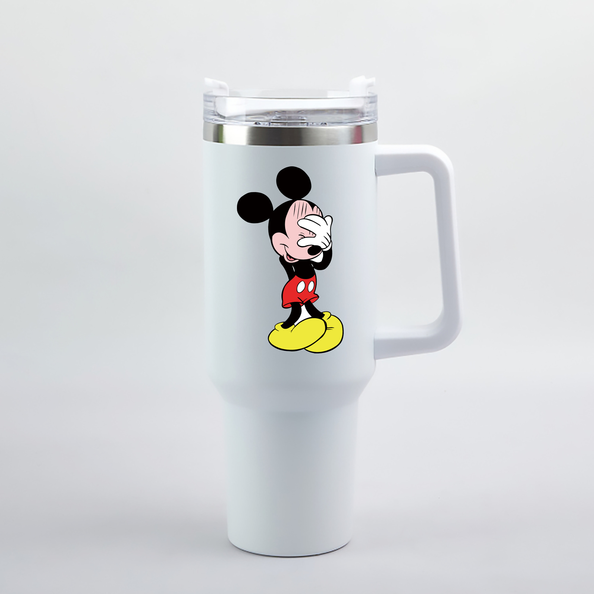 （画像用） ミッキーマウス Mickey Mouse 1200mL車用タンブラー（カラープリント）