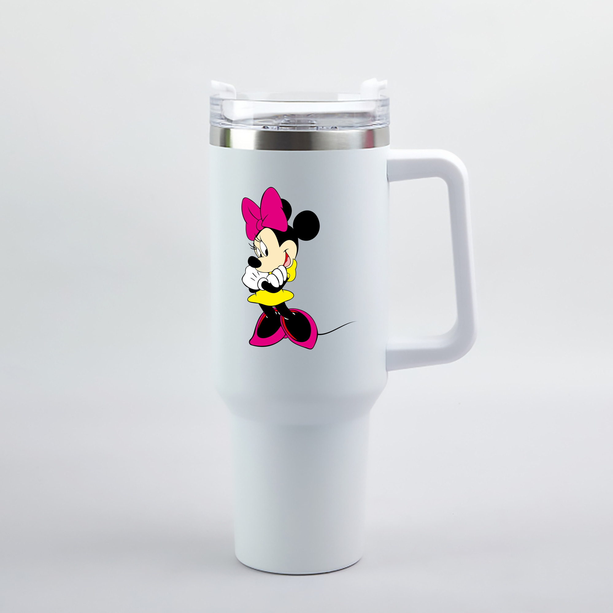 （画像用） ミッキーマウス Mickey Mouse 1200mL車用タンブラー（カラープリント）