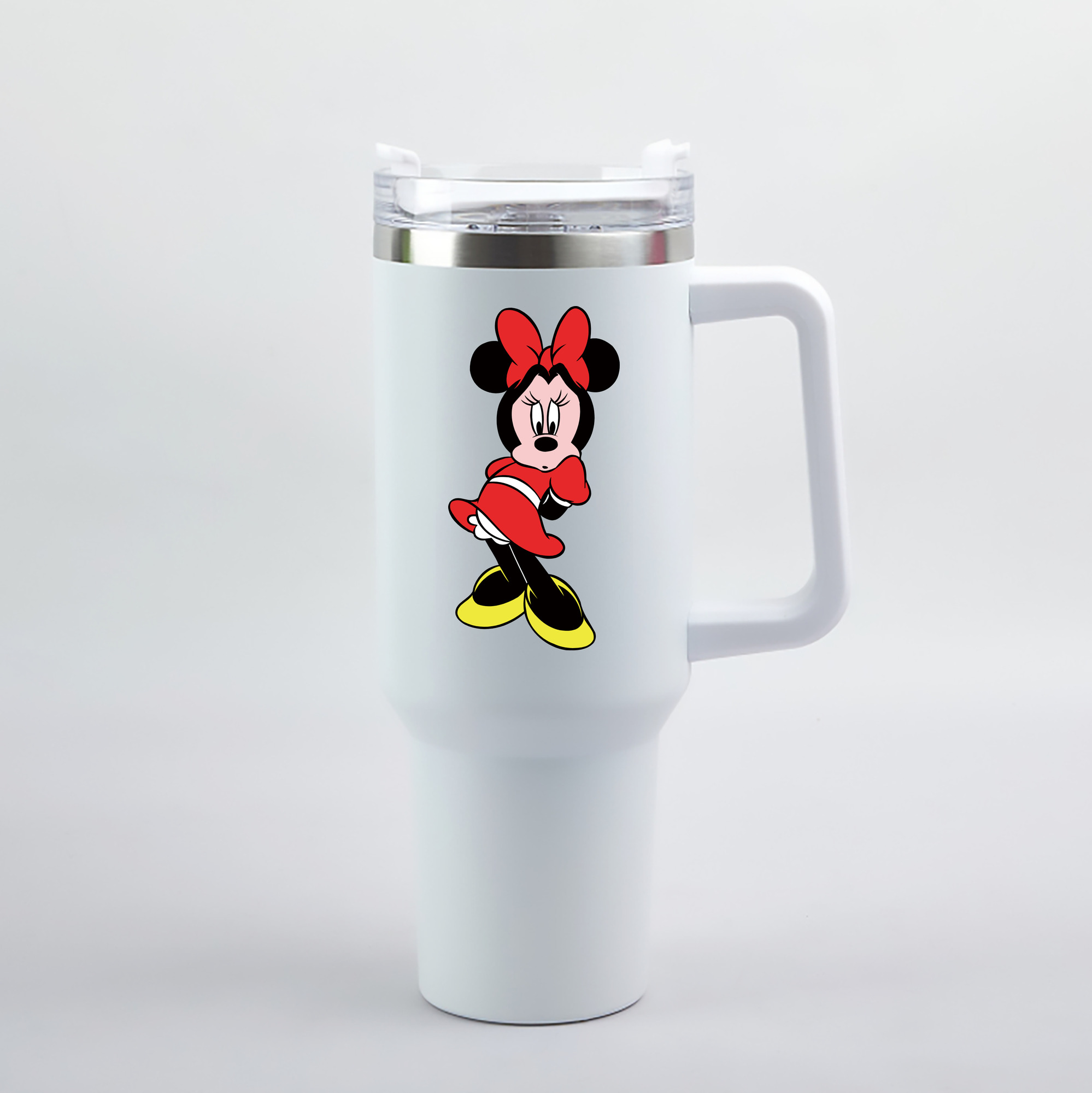 （画像用） ミッキーマウス Mickey Mouse 1200mL車用タンブラー（カラープリント）
